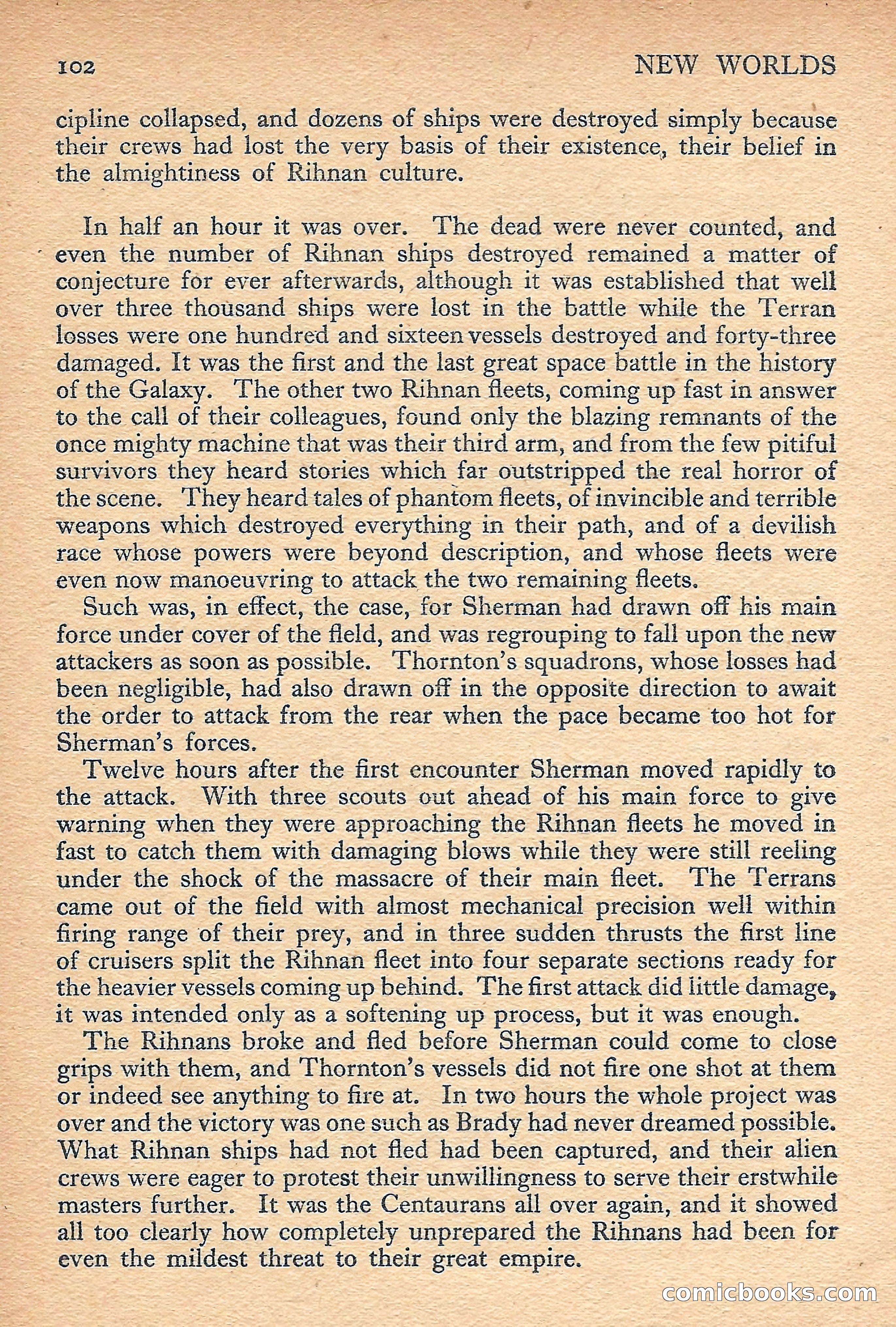 New Worlds Science Fiction No. 49 — page 104 of 132