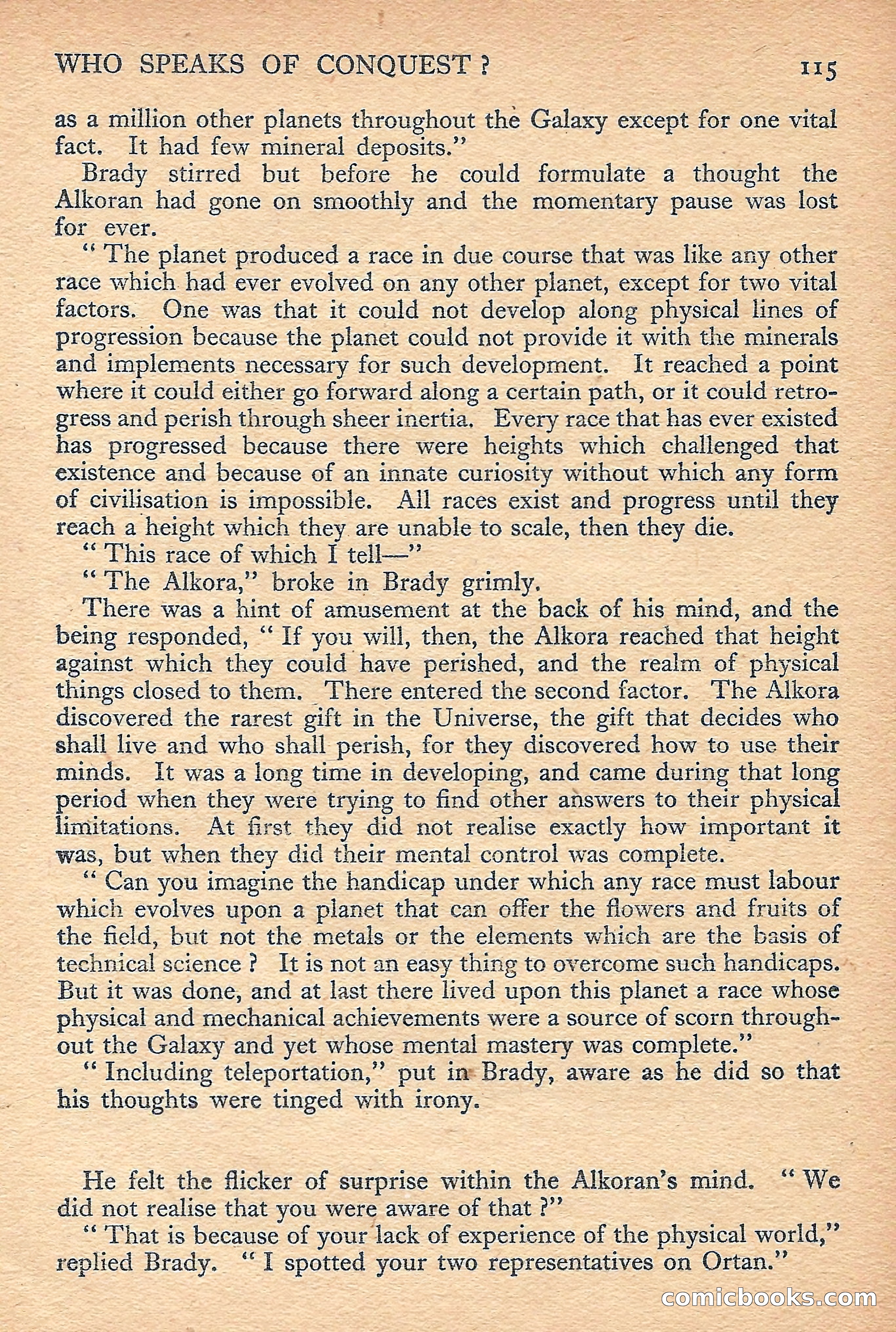 New Worlds Science Fiction No. 49 — page 117 of 132