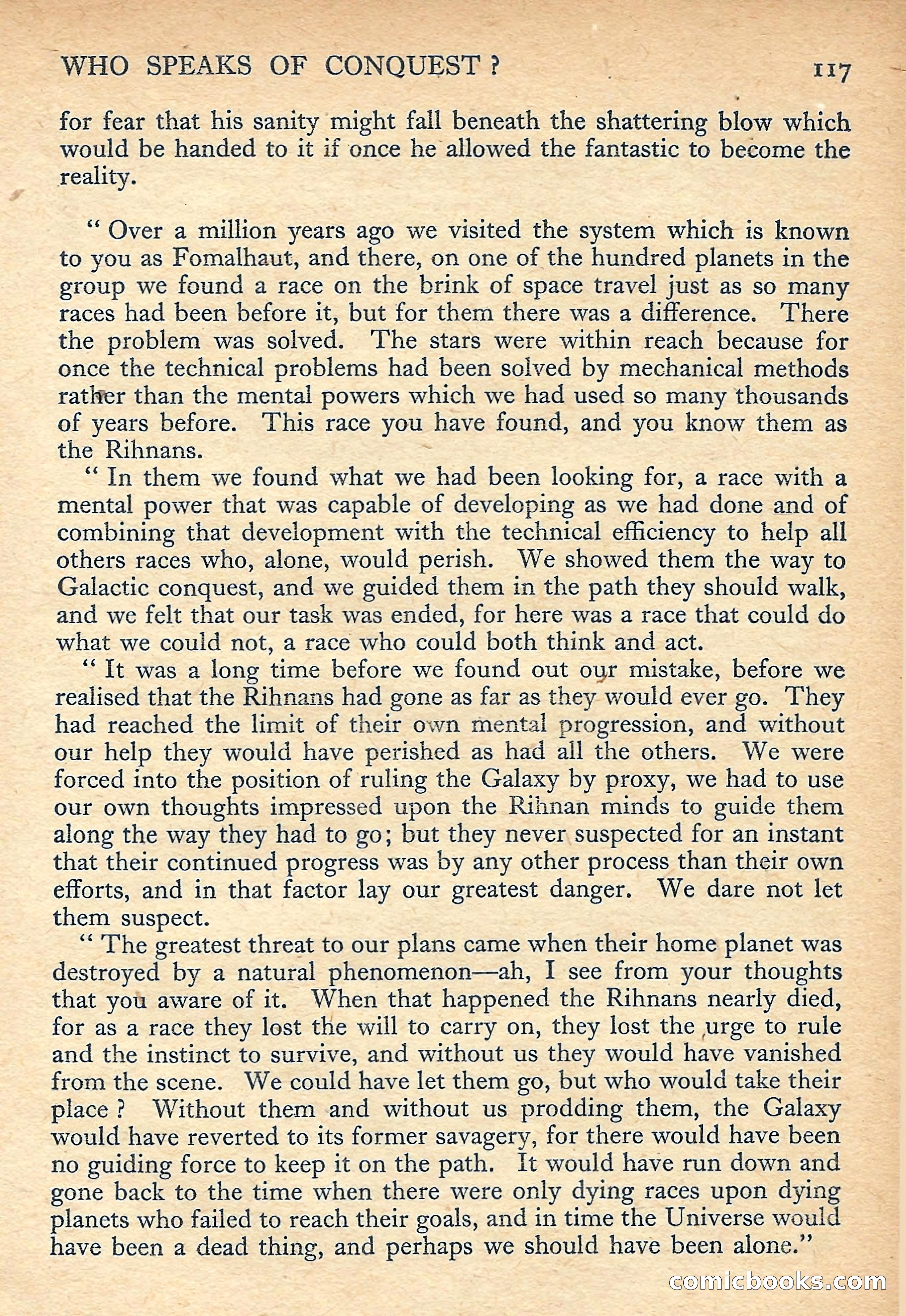 New Worlds Science Fiction No. 49 — page 119 of 132
