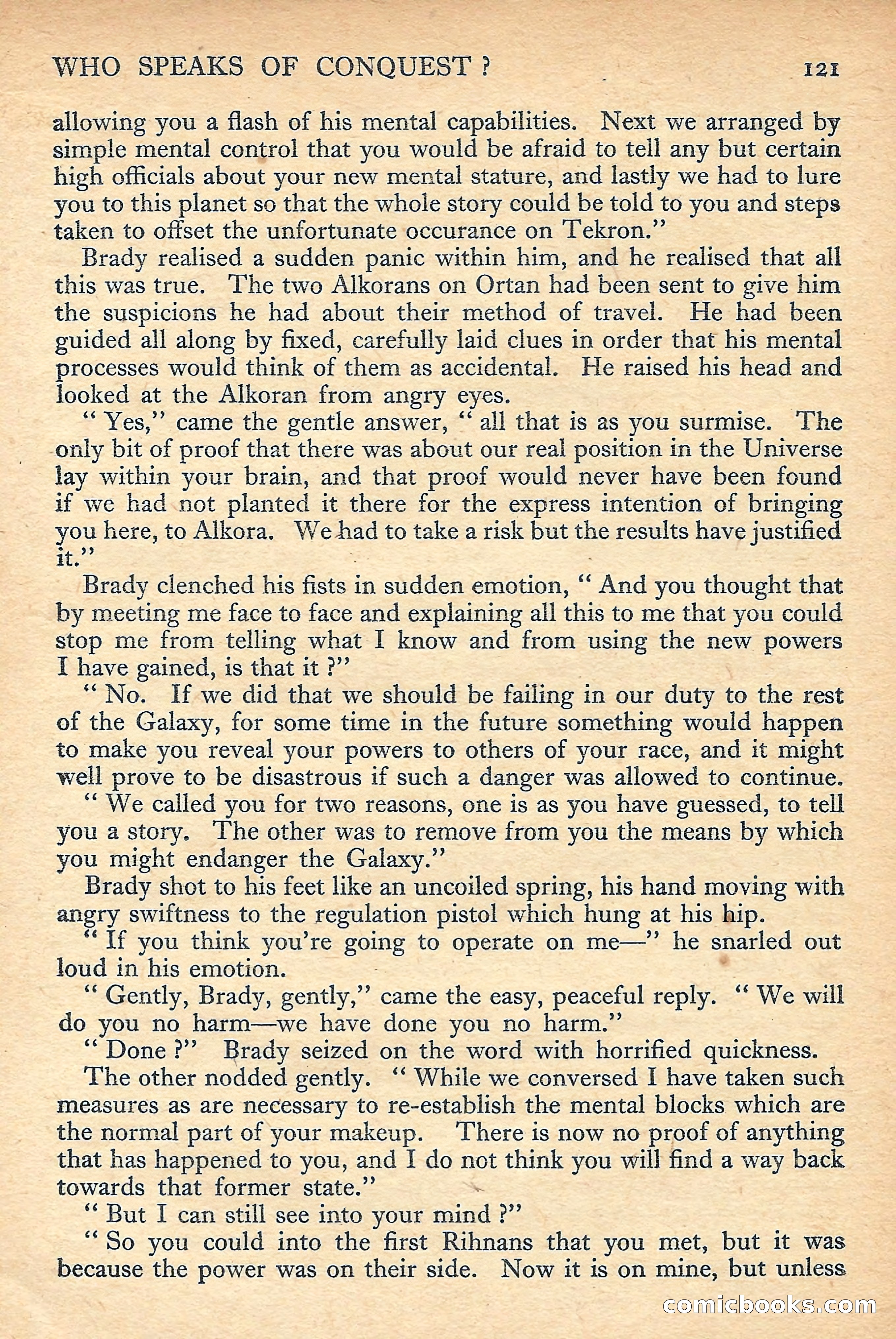 New Worlds Science Fiction No. 49 — page 123 of 132