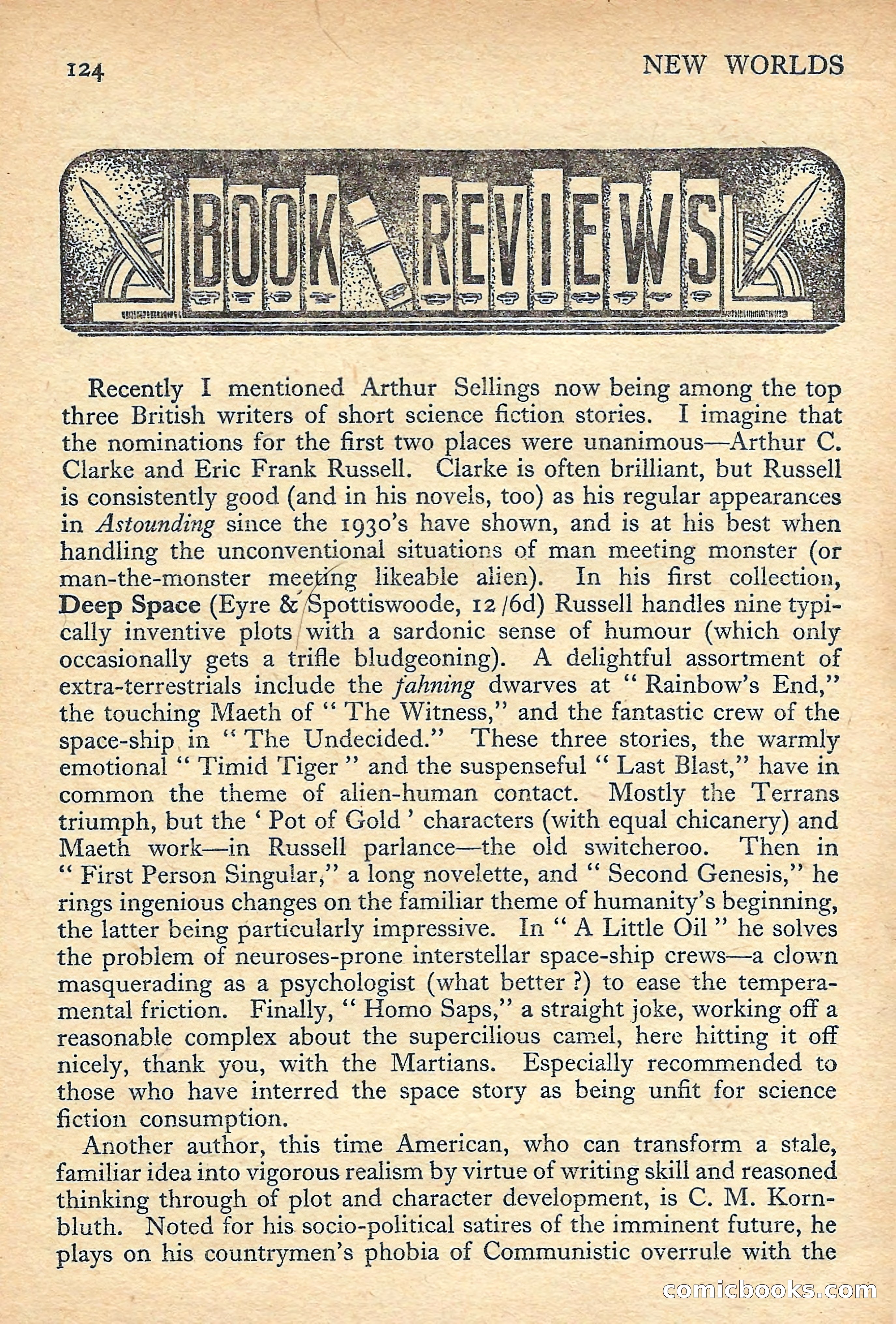 New Worlds Science Fiction No. 49 — page 126 of 132