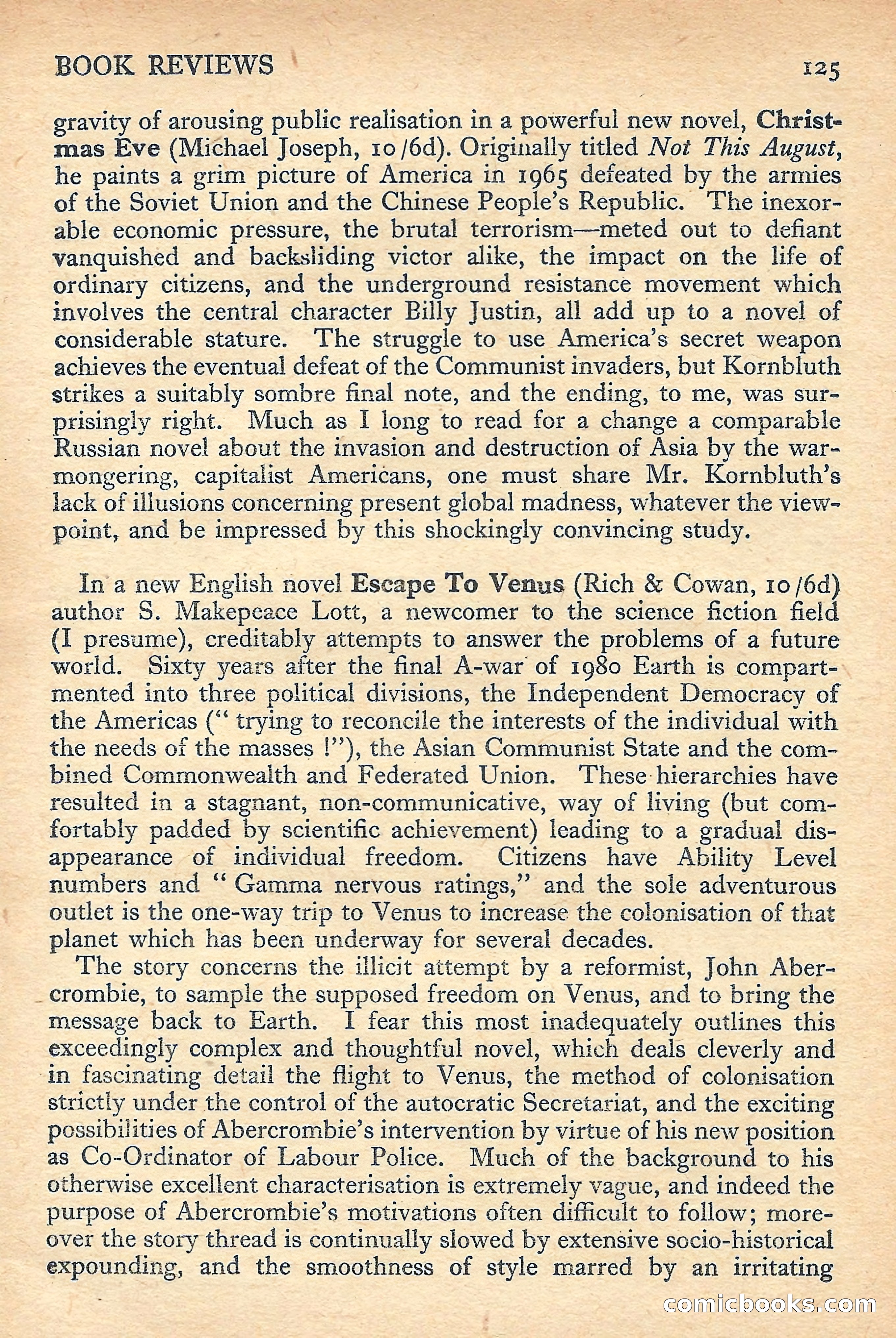 New Worlds Science Fiction No. 49 — page 127 of 132
