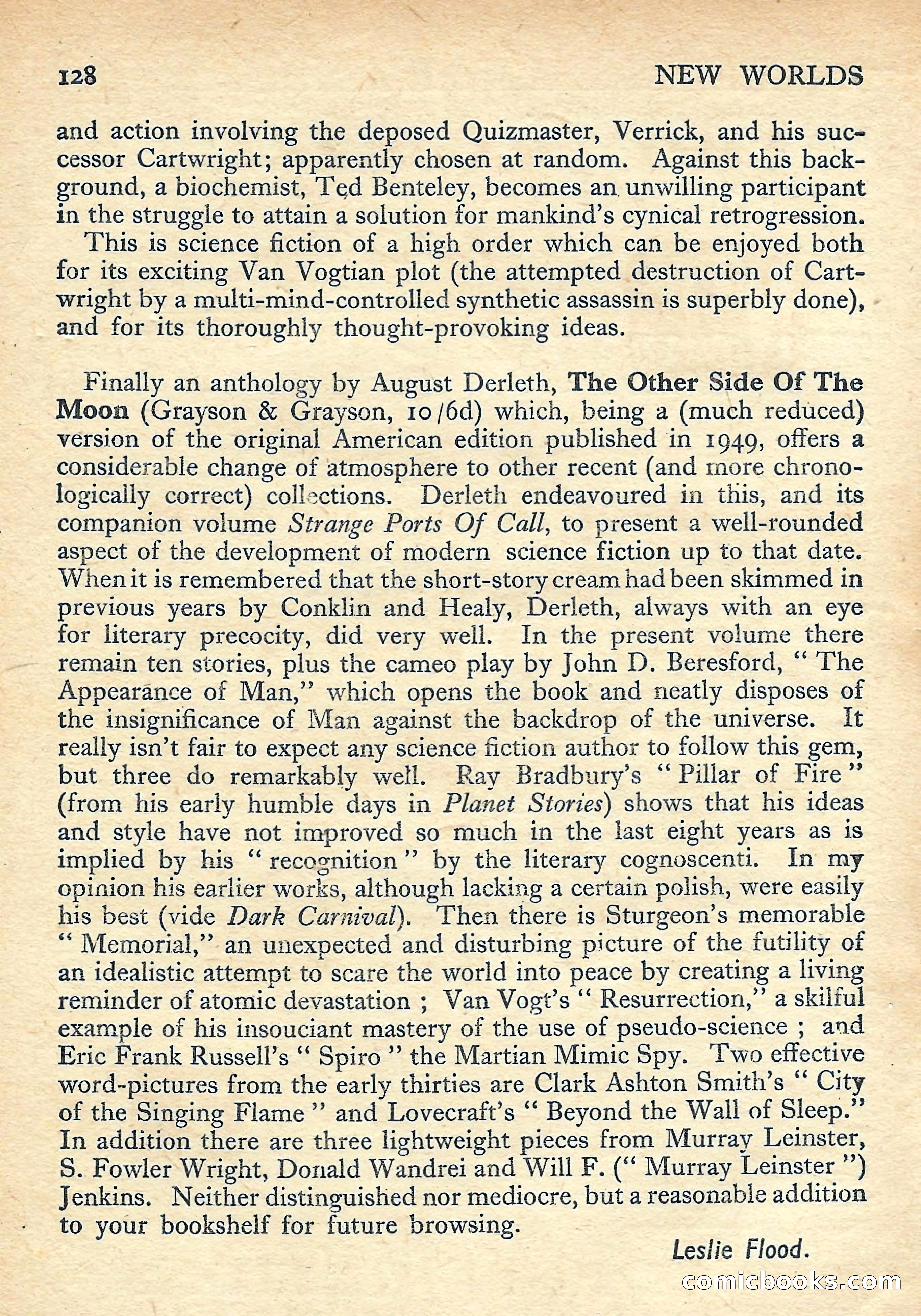 New Worlds Science Fiction No. 49 — page 130 of 132