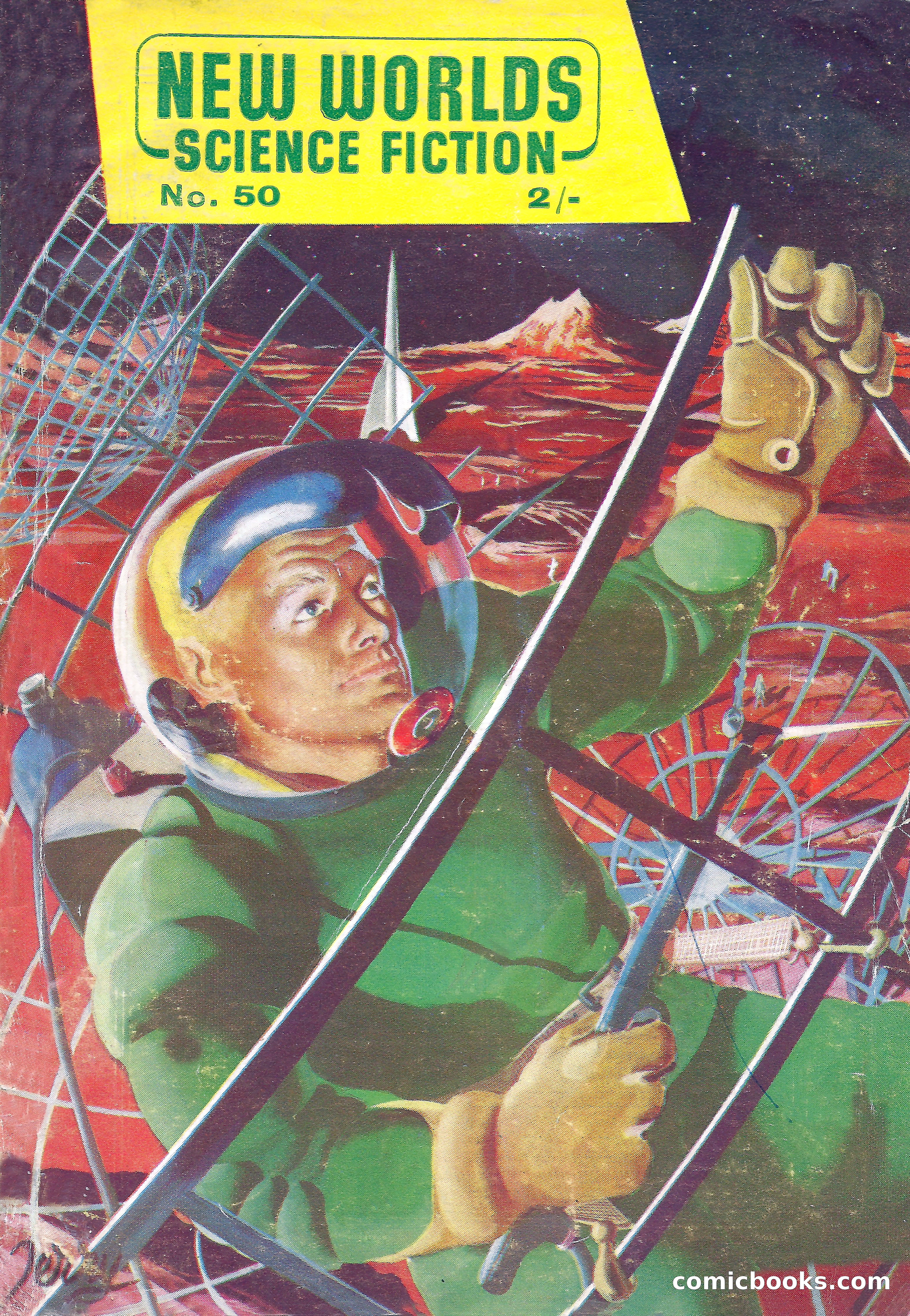 New Worlds Science Fiction No. 50 — page 1 of 132