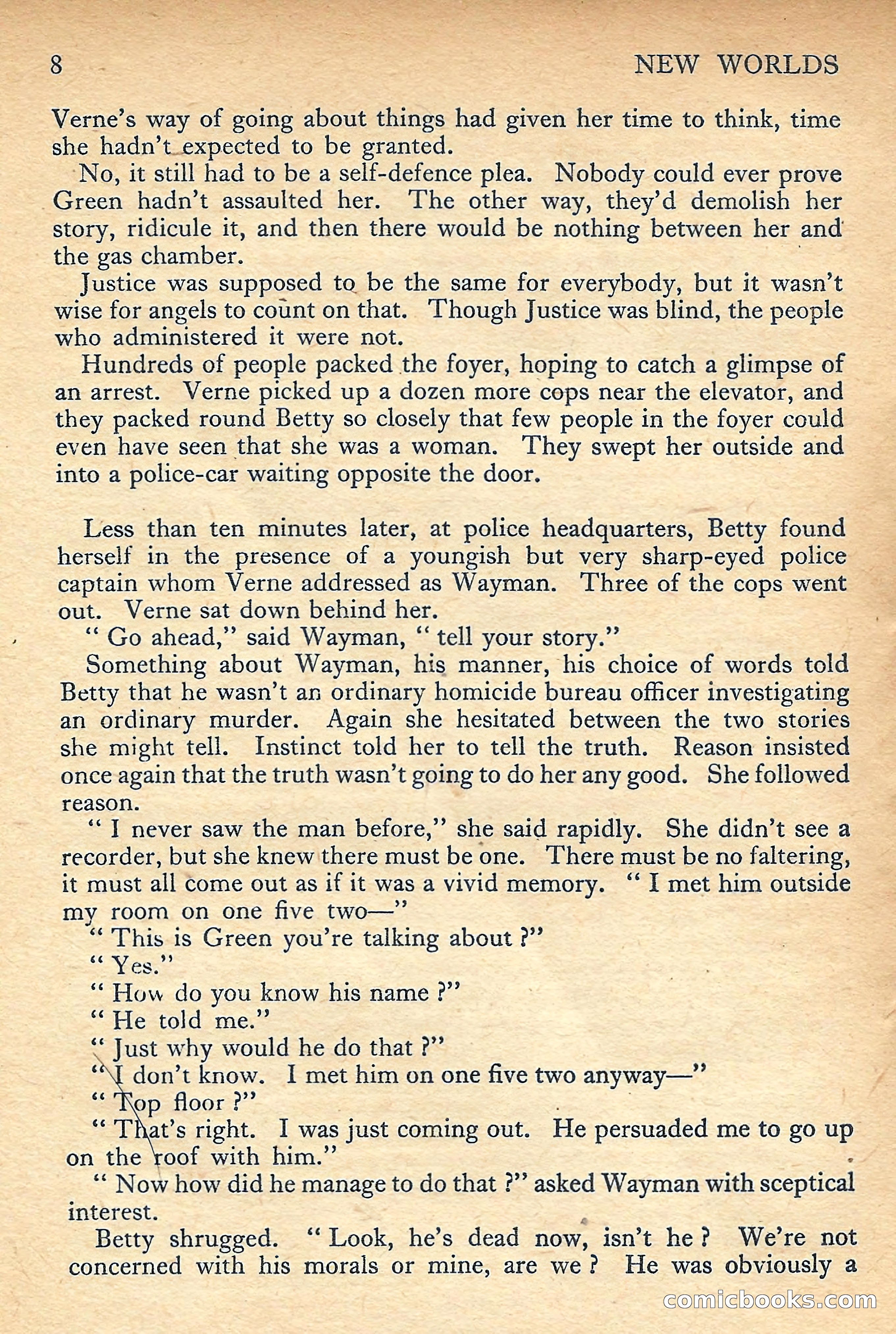 New Worlds Science Fiction No. 50 — page 10 of 132