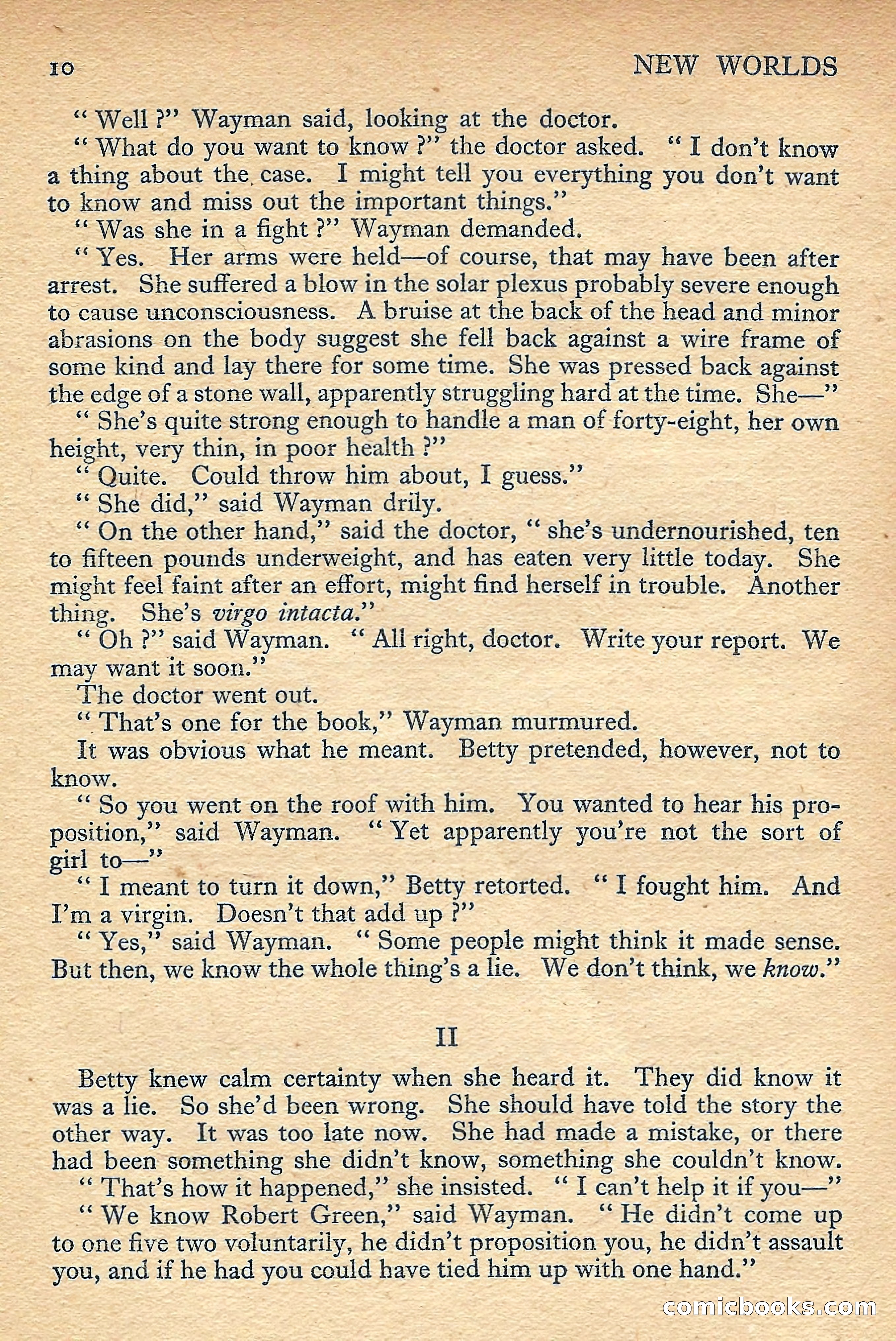 New Worlds Science Fiction No. 50 — page 12 of 132