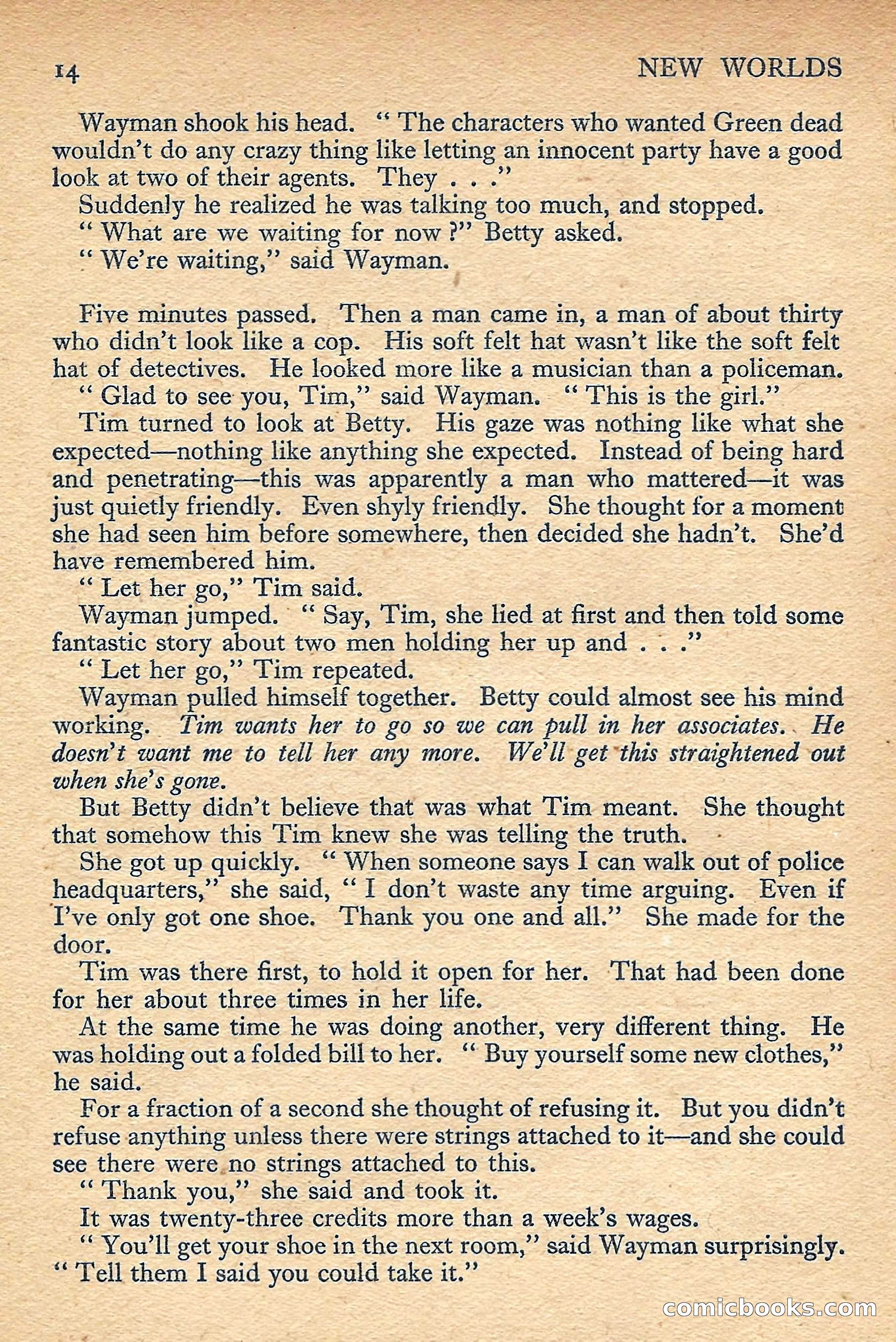 New Worlds Science Fiction No. 50 — page 16 of 132