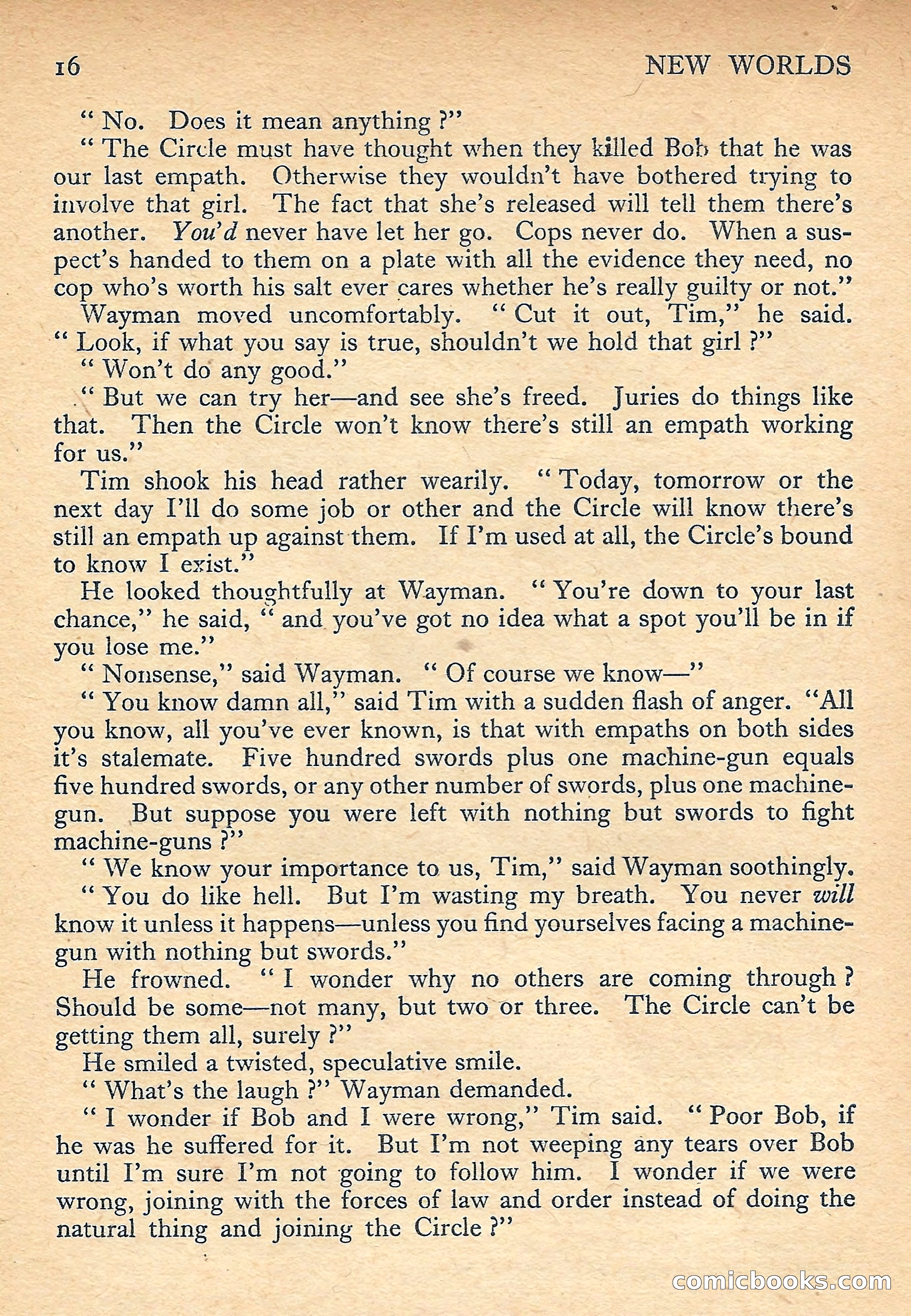 New Worlds Science Fiction No. 50 — page 18 of 132