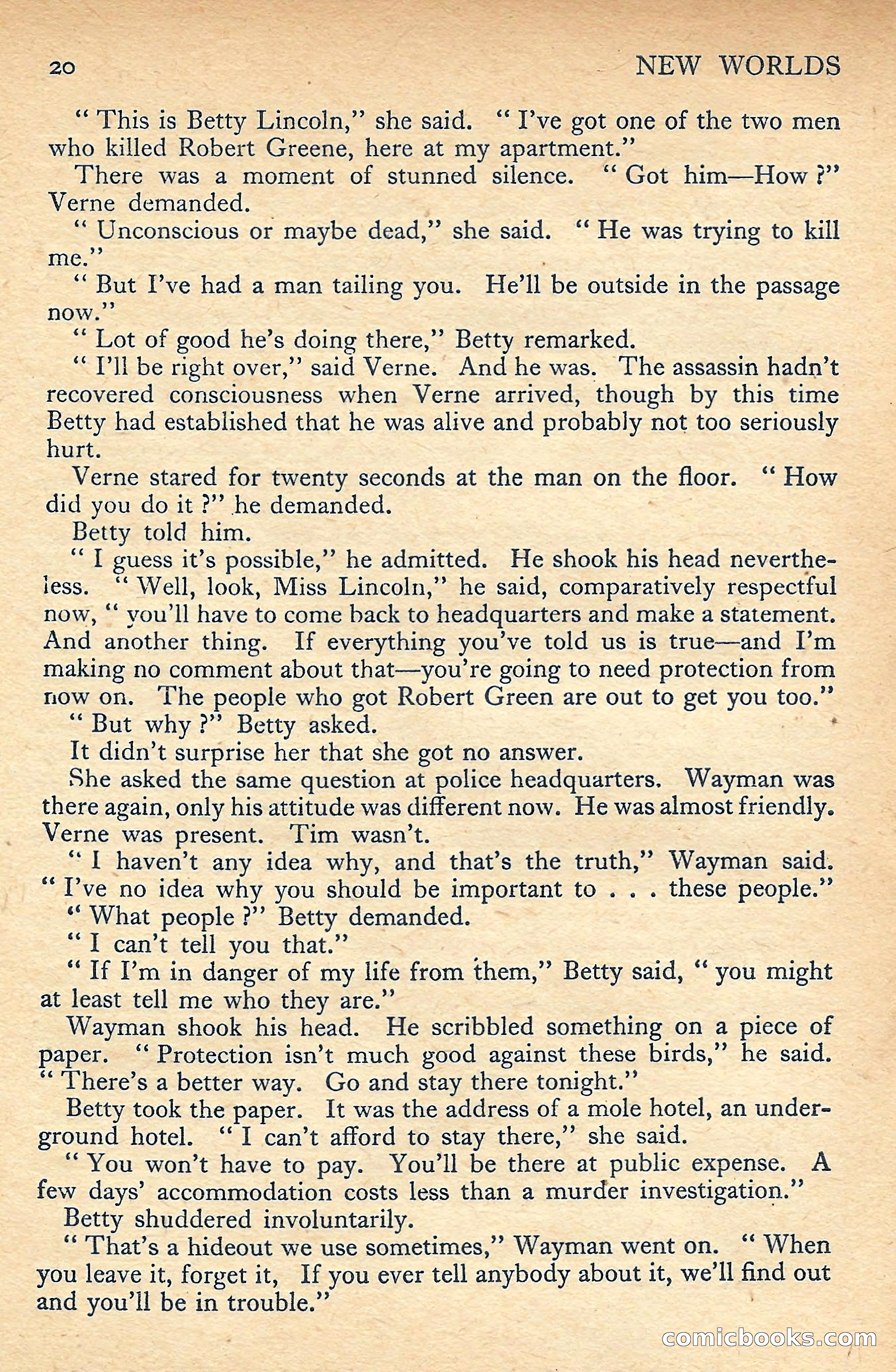 New Worlds Science Fiction No. 50 — page 22 of 132