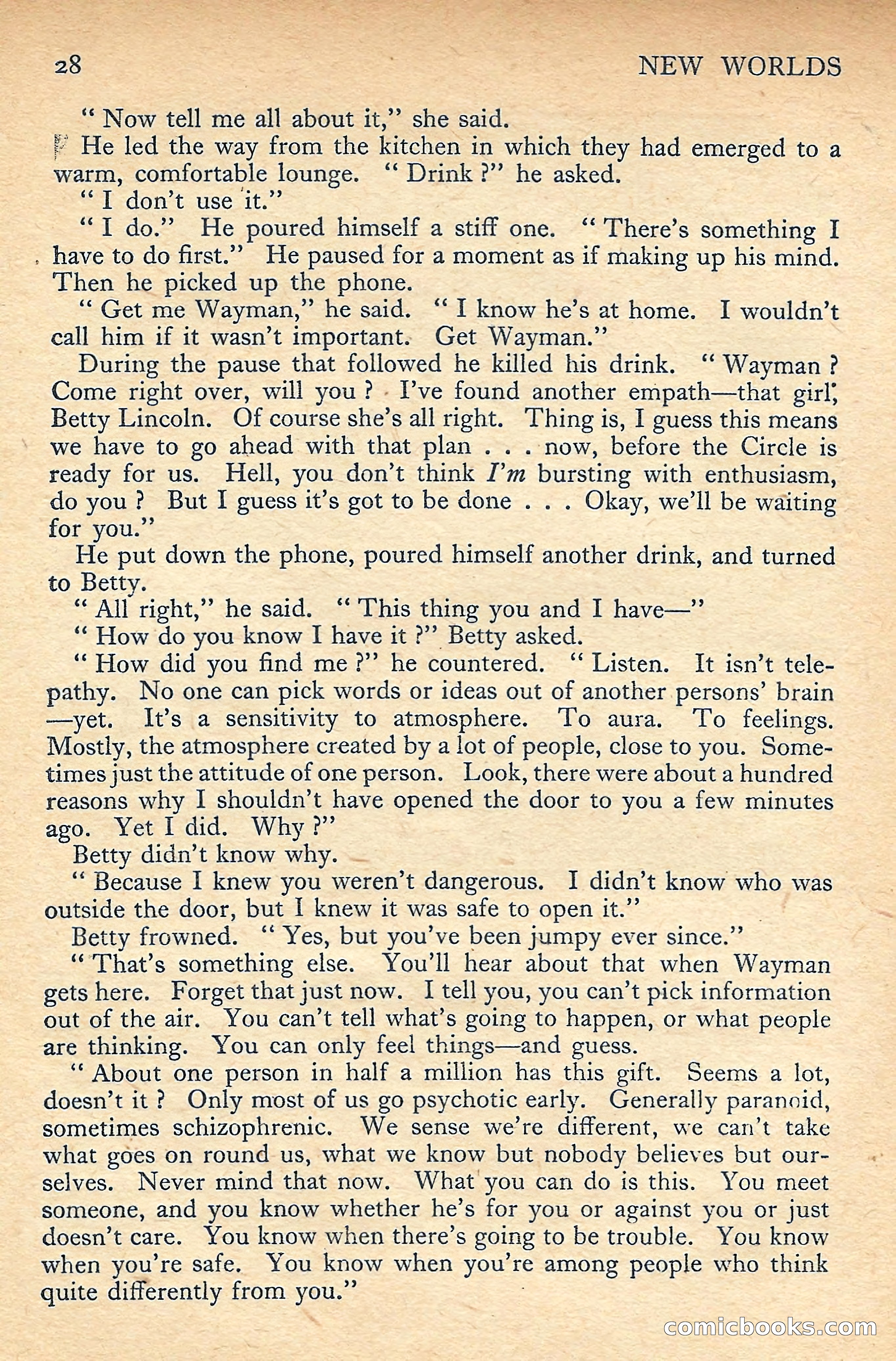 New Worlds Science Fiction No. 50 — page 30 of 132