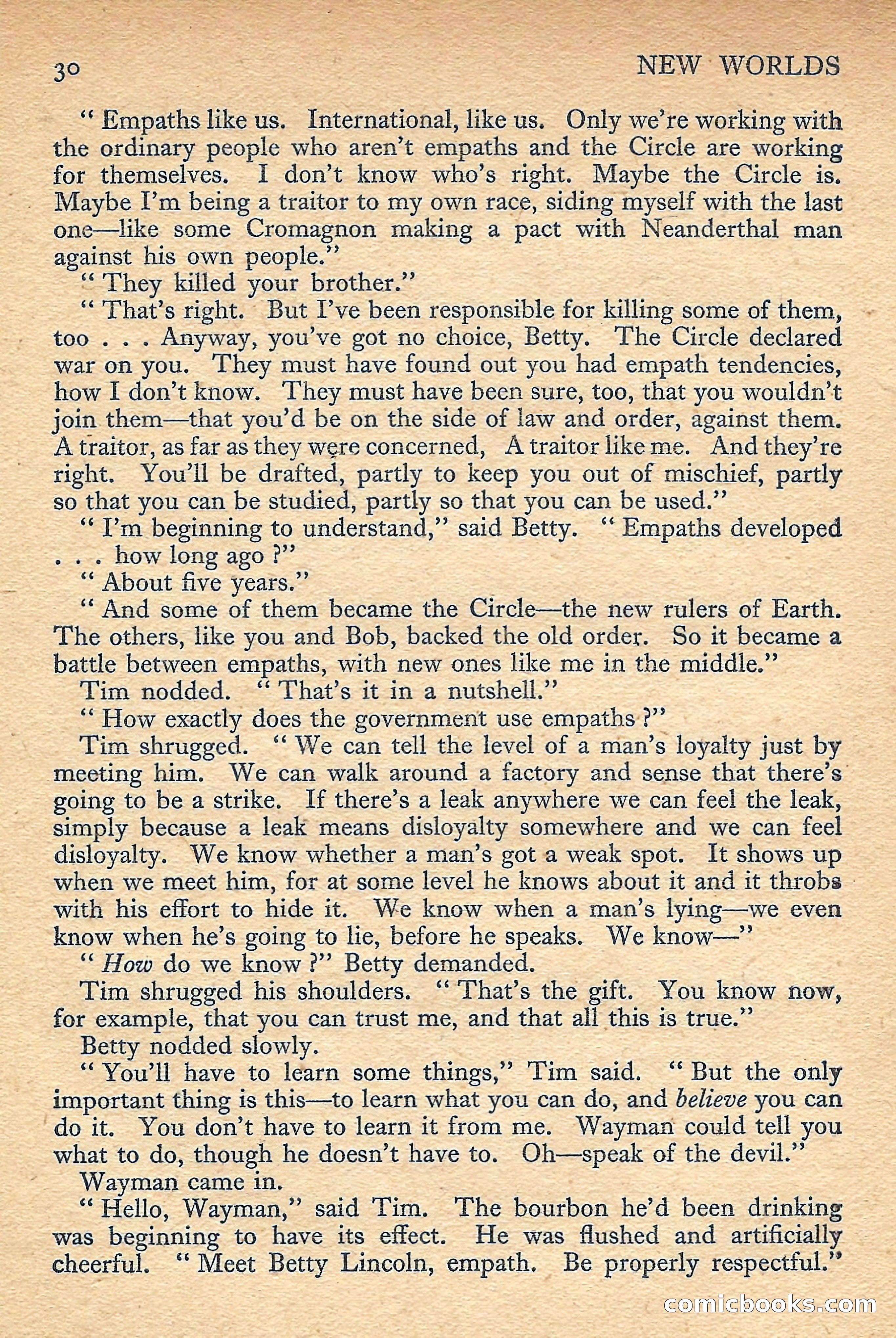 New Worlds Science Fiction No. 50 — page 32 of 132