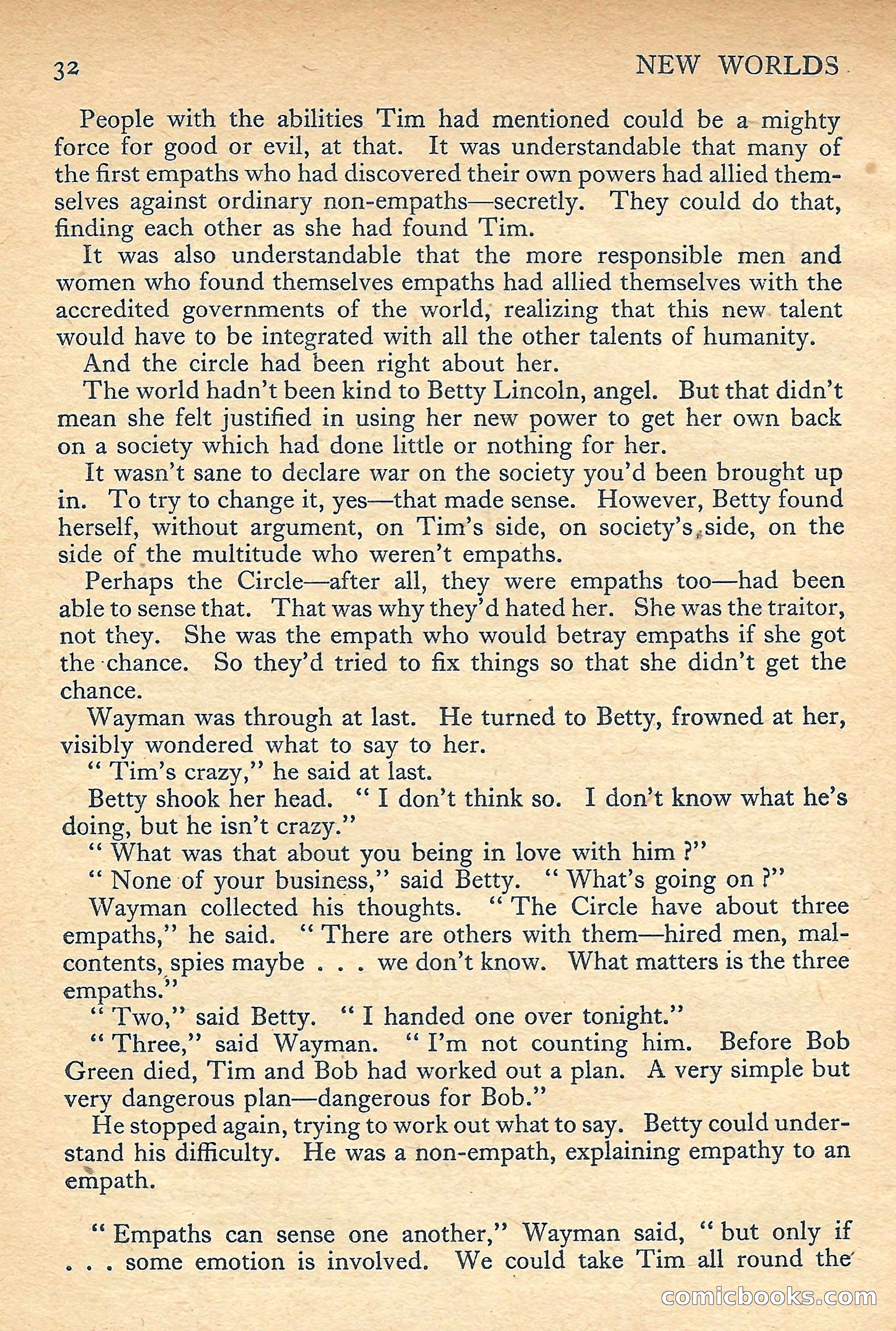 New Worlds Science Fiction No. 50 — page 34 of 132
