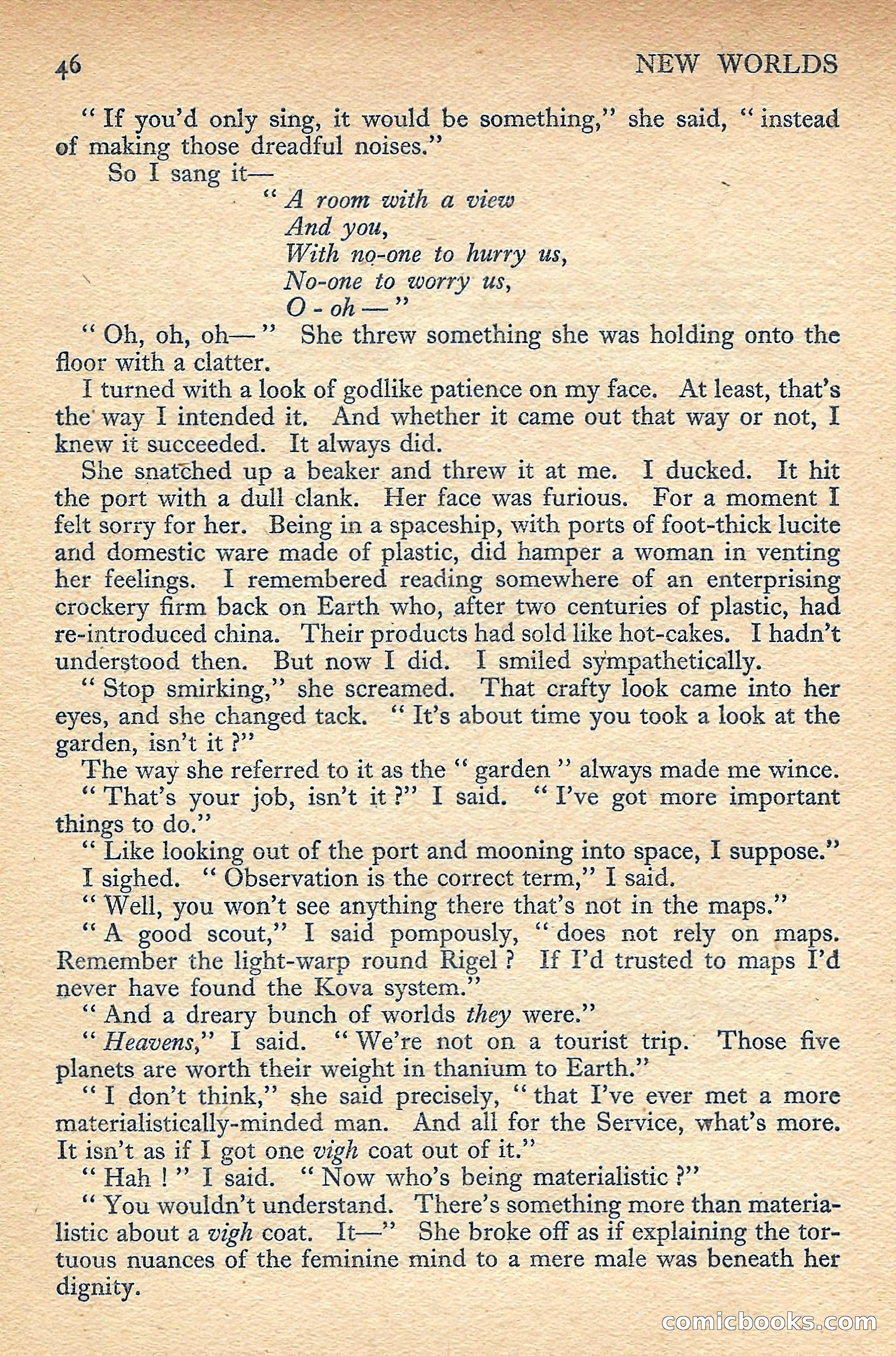 New Worlds Science Fiction No. 50 — page 48 of 132