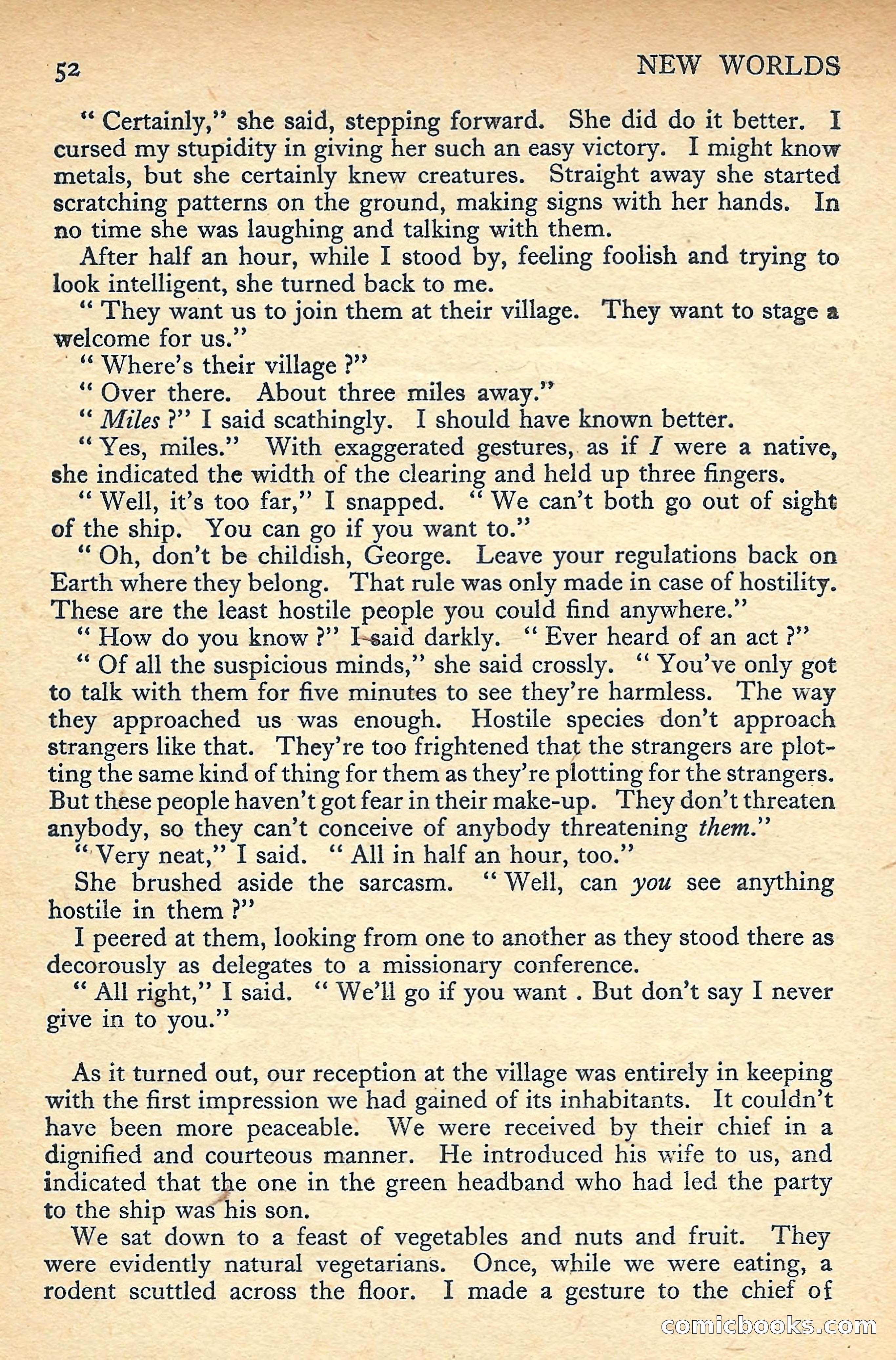 New Worlds Science Fiction No. 50 — page 54 of 132