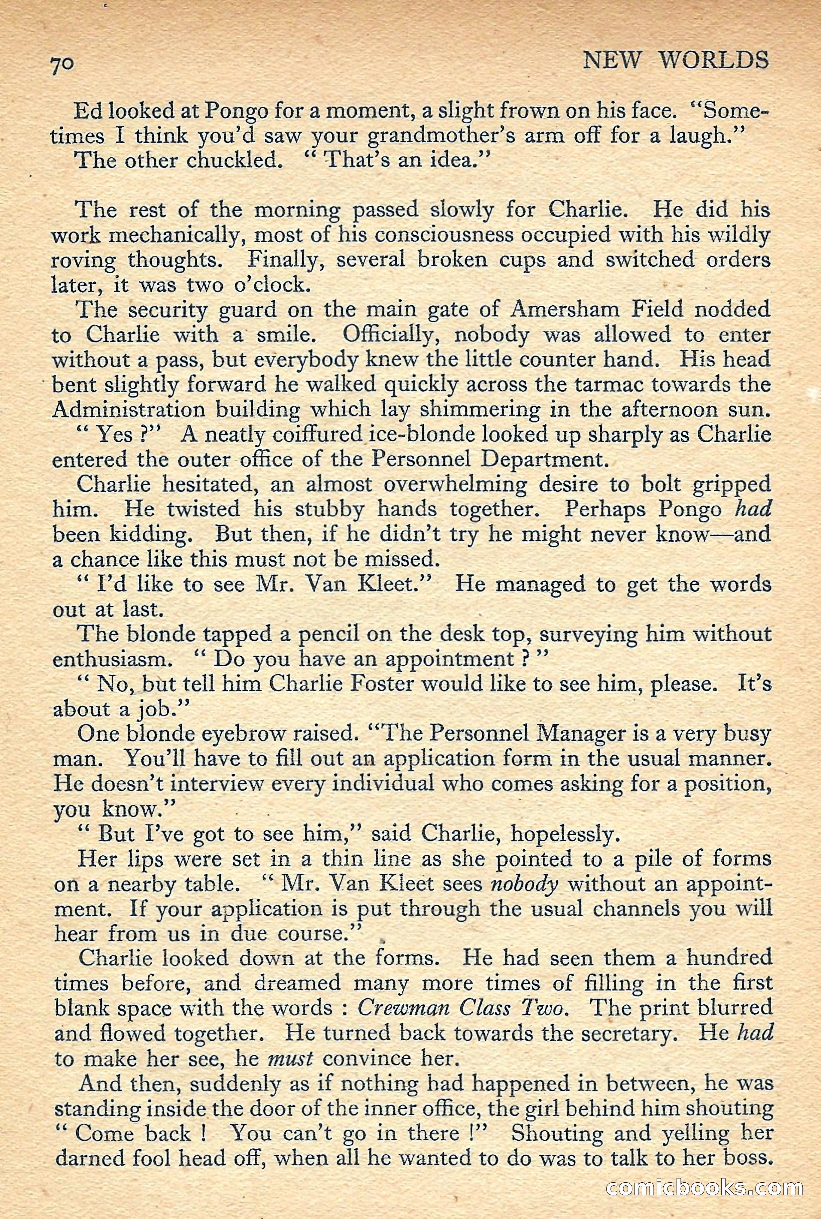 New Worlds Science Fiction No. 50 — page 72 of 132