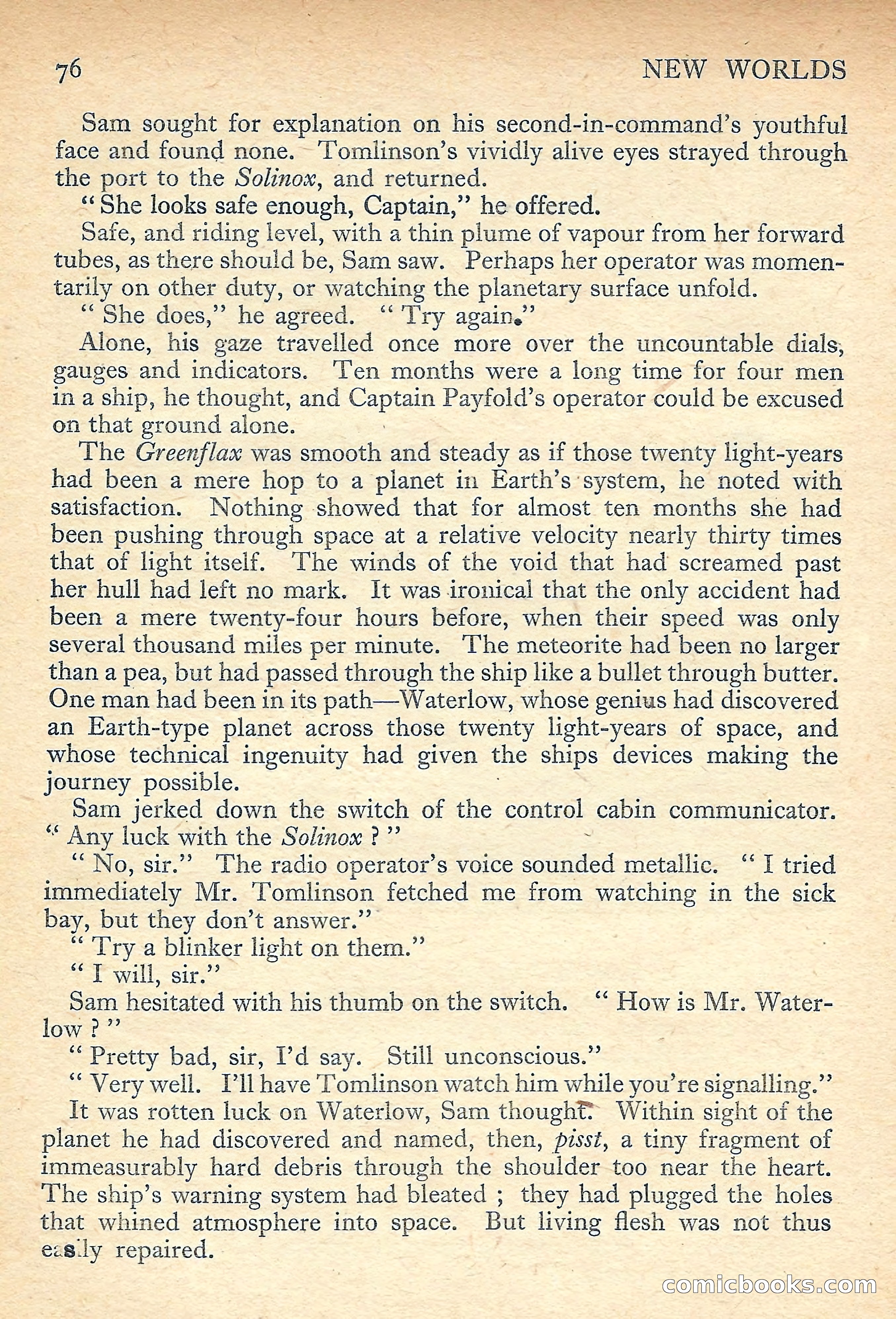 New Worlds Science Fiction No. 50 — page 78 of 132