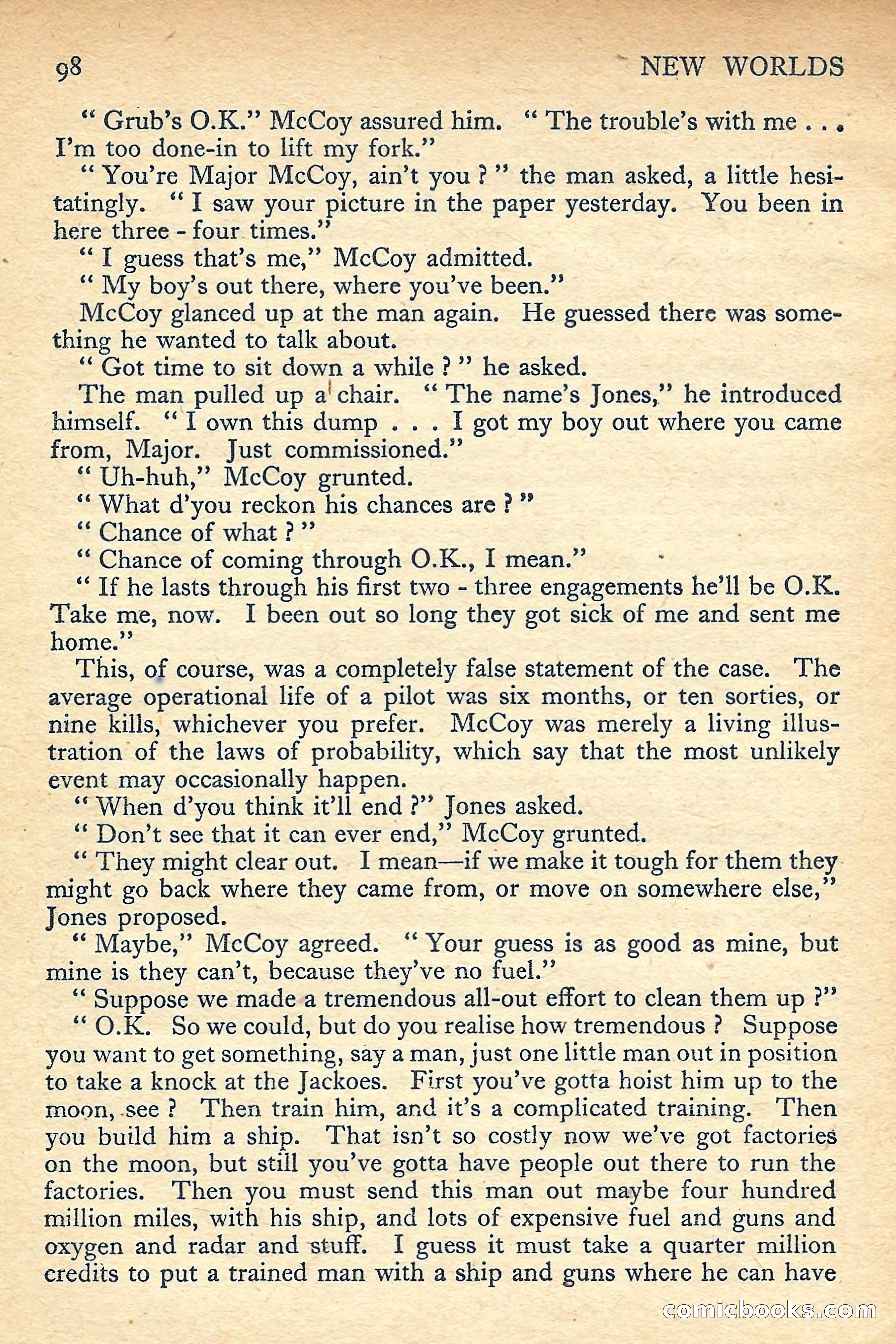 New Worlds Science Fiction No. 50 — page 100 of 132