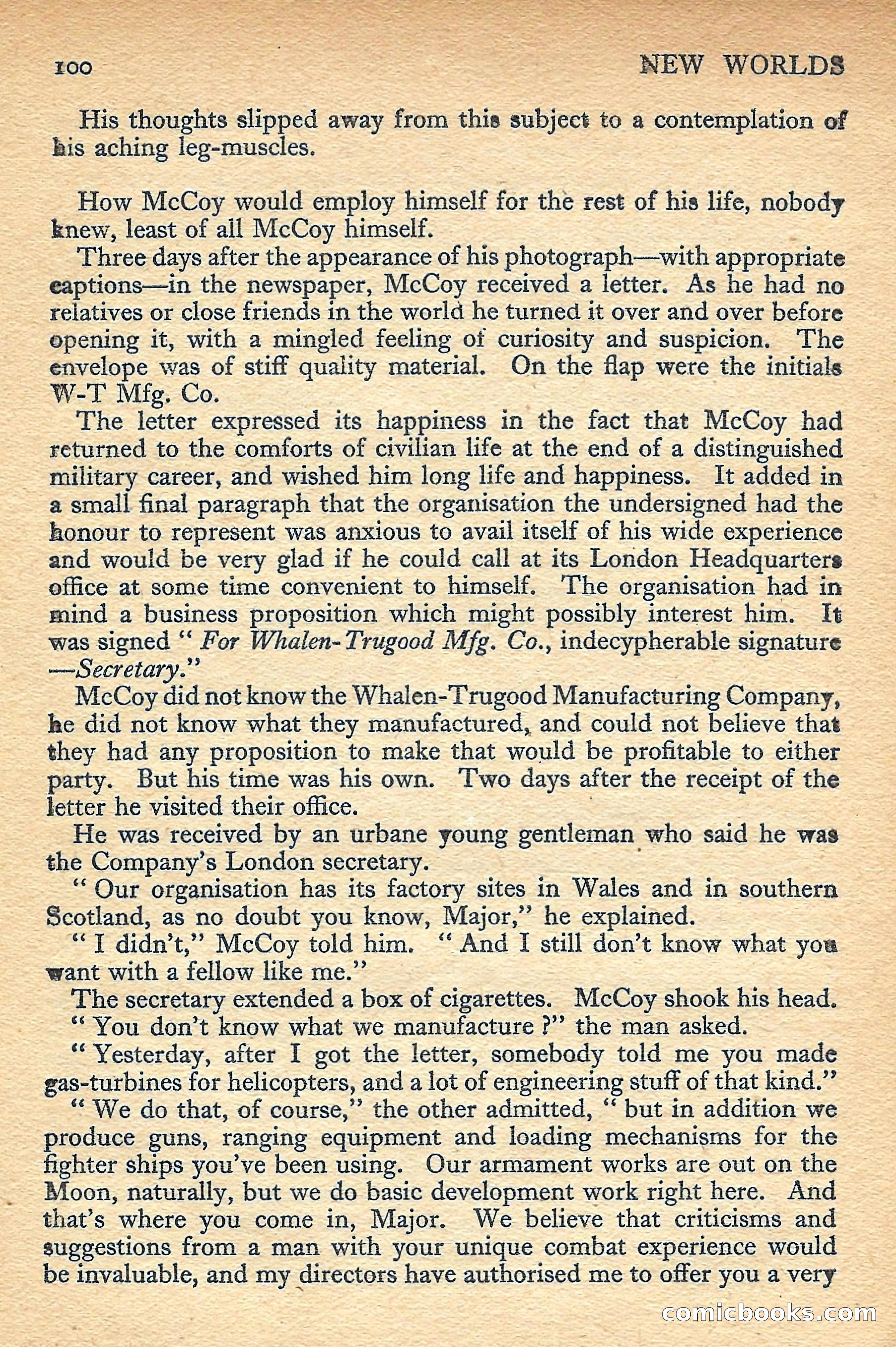 New Worlds Science Fiction No. 50 — page 102 of 132