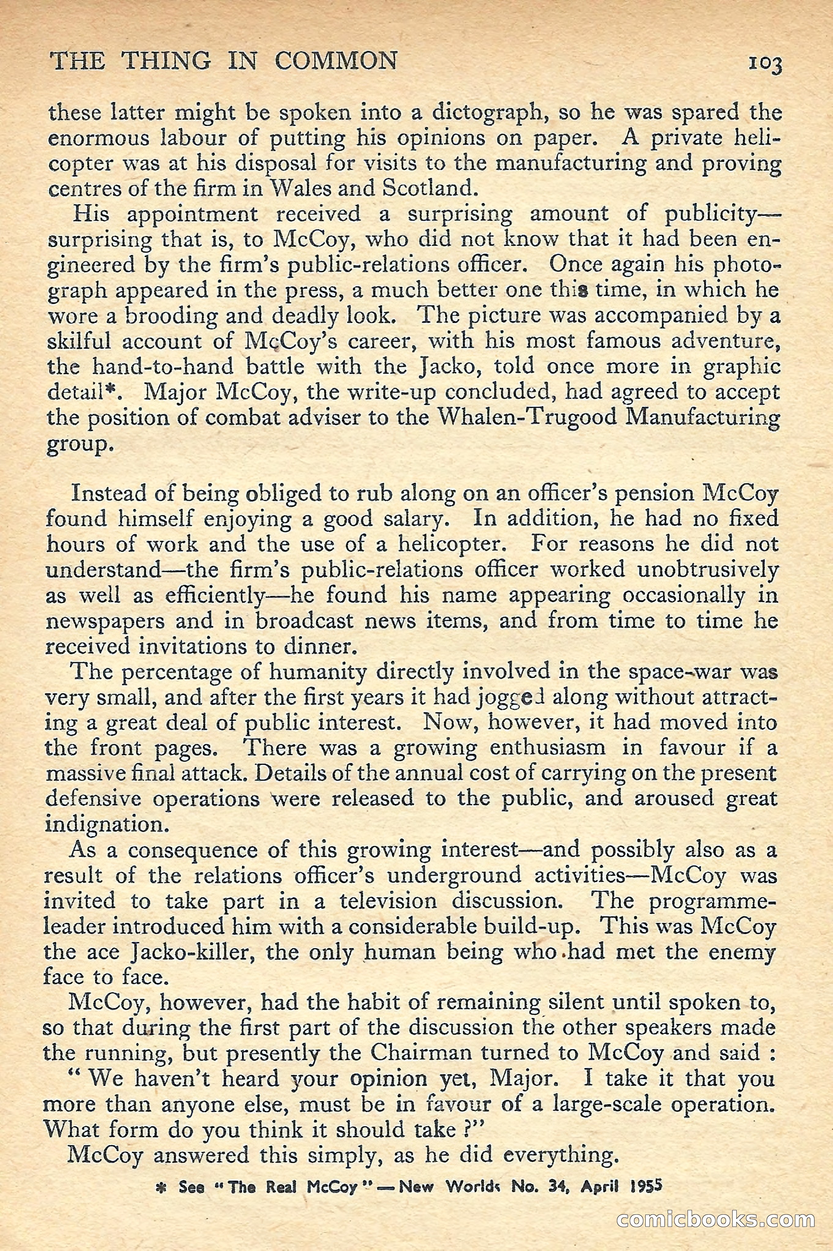 New Worlds Science Fiction No. 50 — page 105 of 132