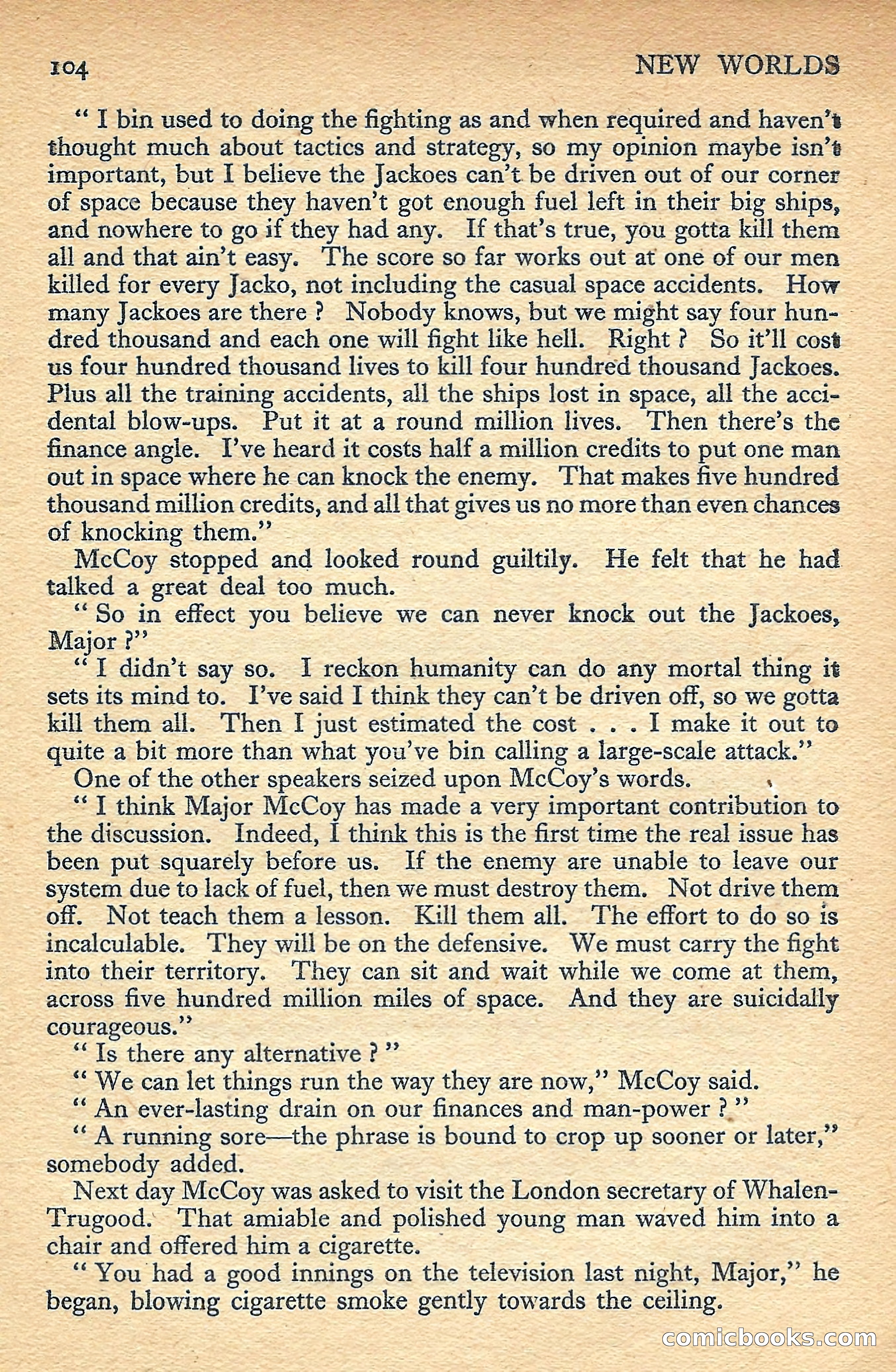 New Worlds Science Fiction No. 50 — page 106 of 132
