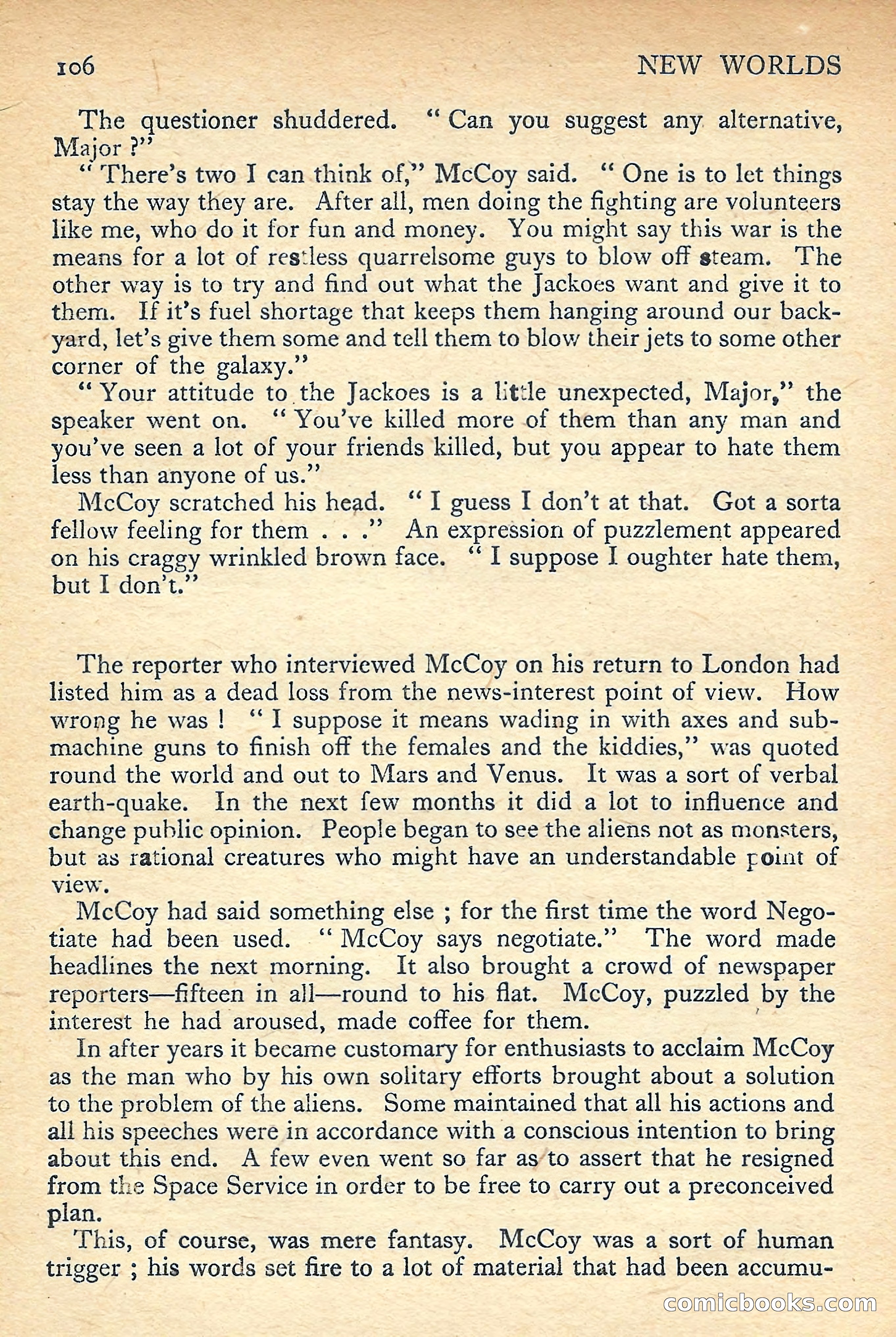 New Worlds Science Fiction No. 50 — page 108 of 132