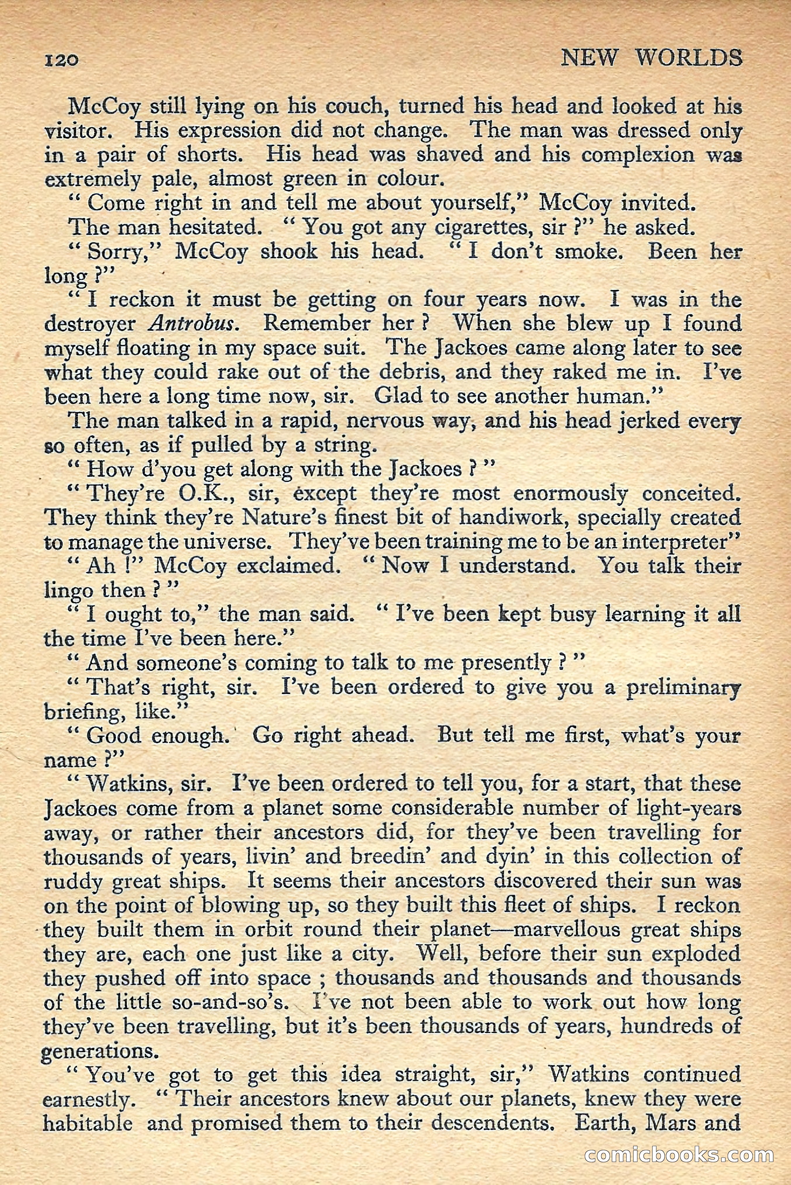 New Worlds Science Fiction No. 50 — page 122 of 132