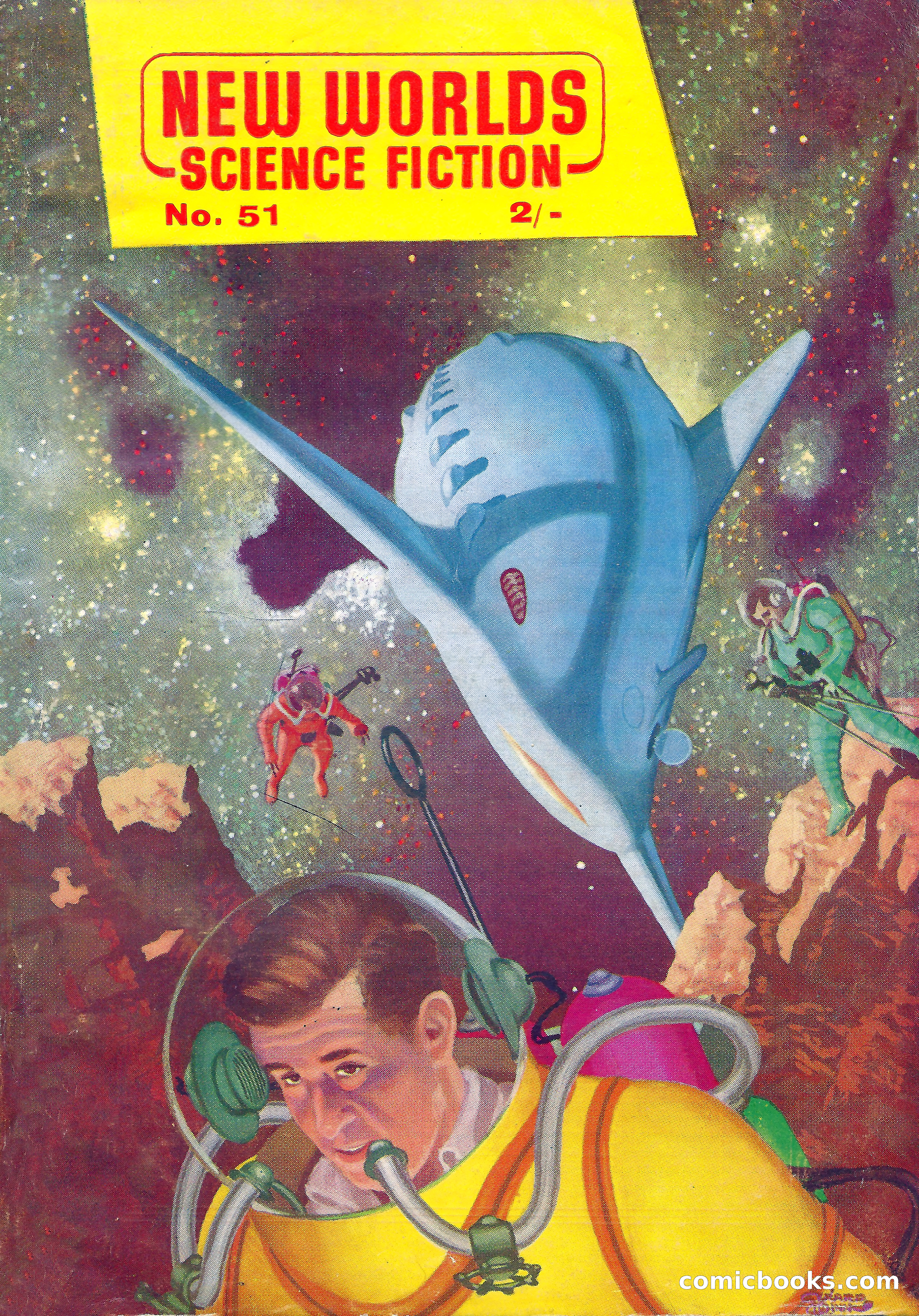 New Worlds Science Fiction No. 51 — page 1 of 132