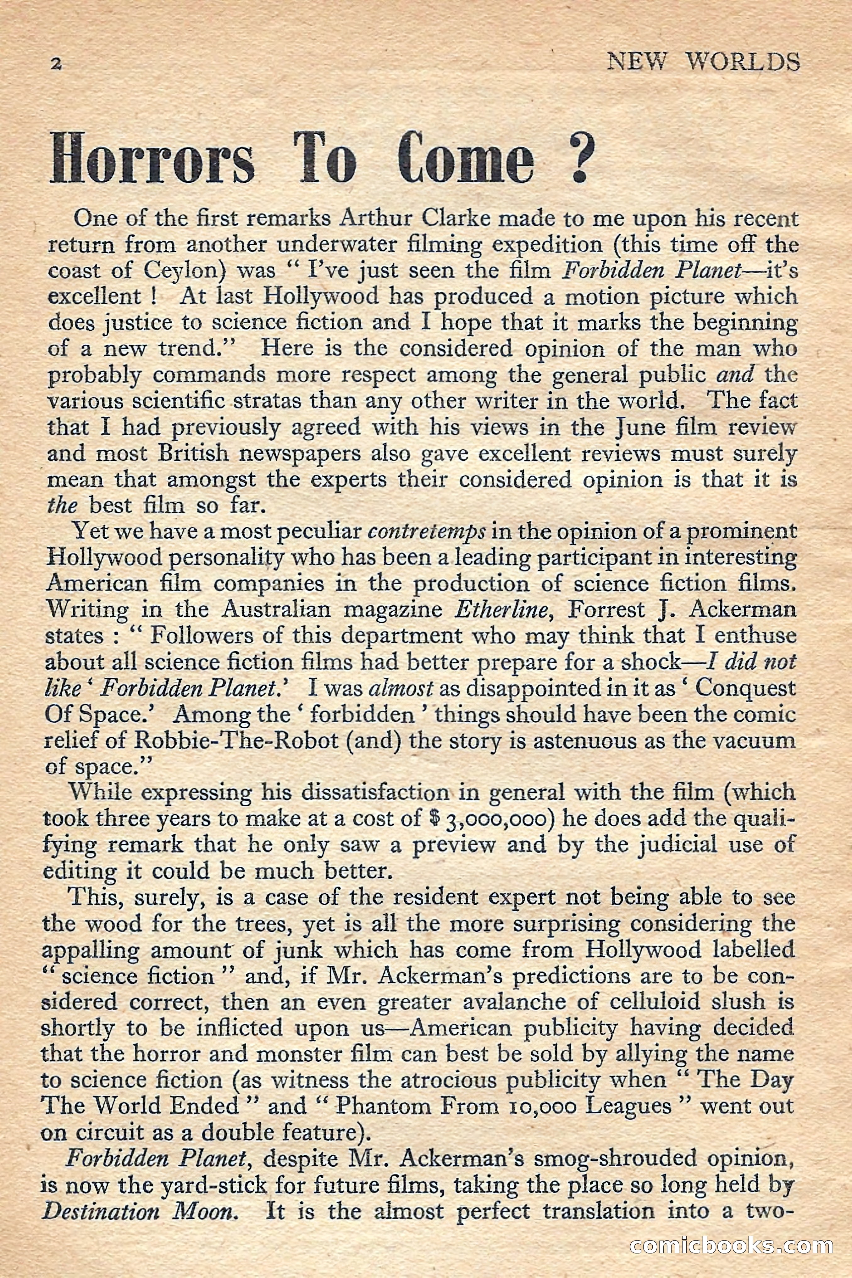 New Worlds Science Fiction No. 51 — page 4 of 132