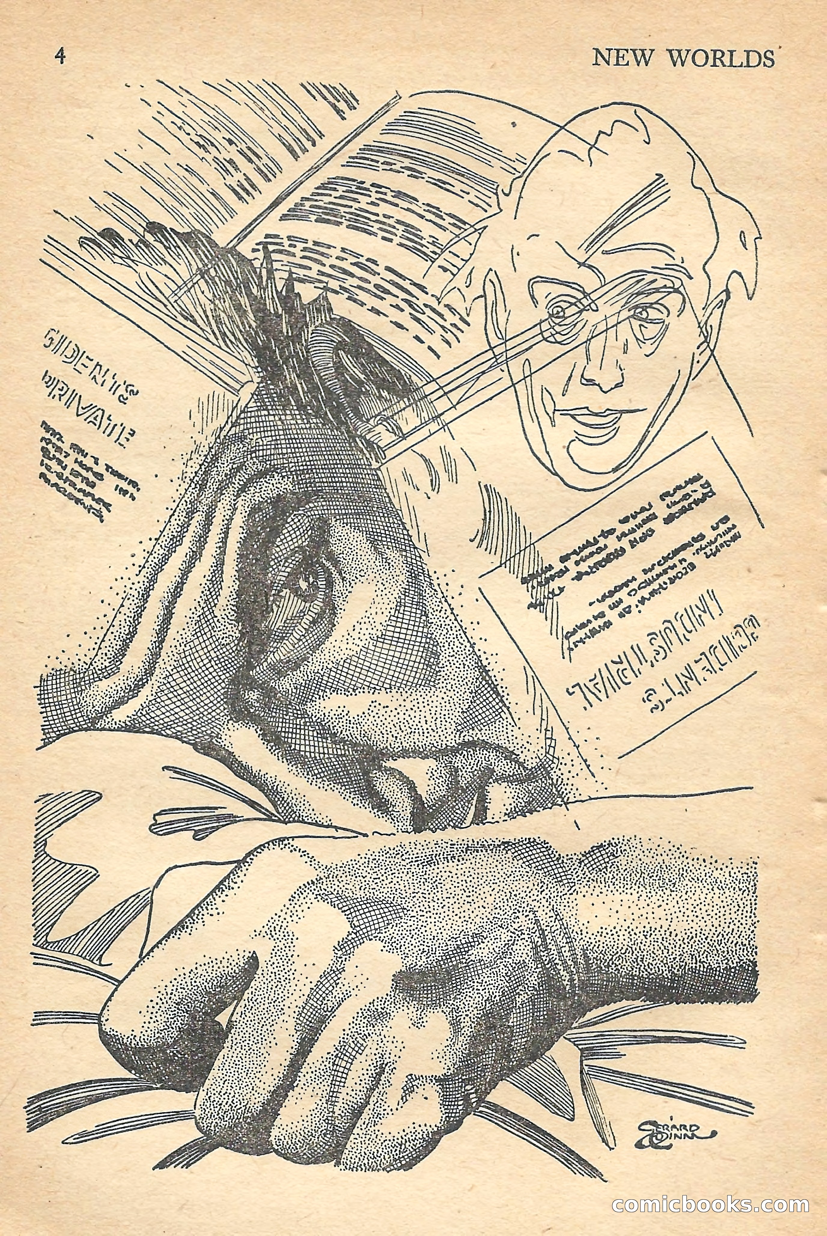 New Worlds Science Fiction No. 51 — page 6 of 132