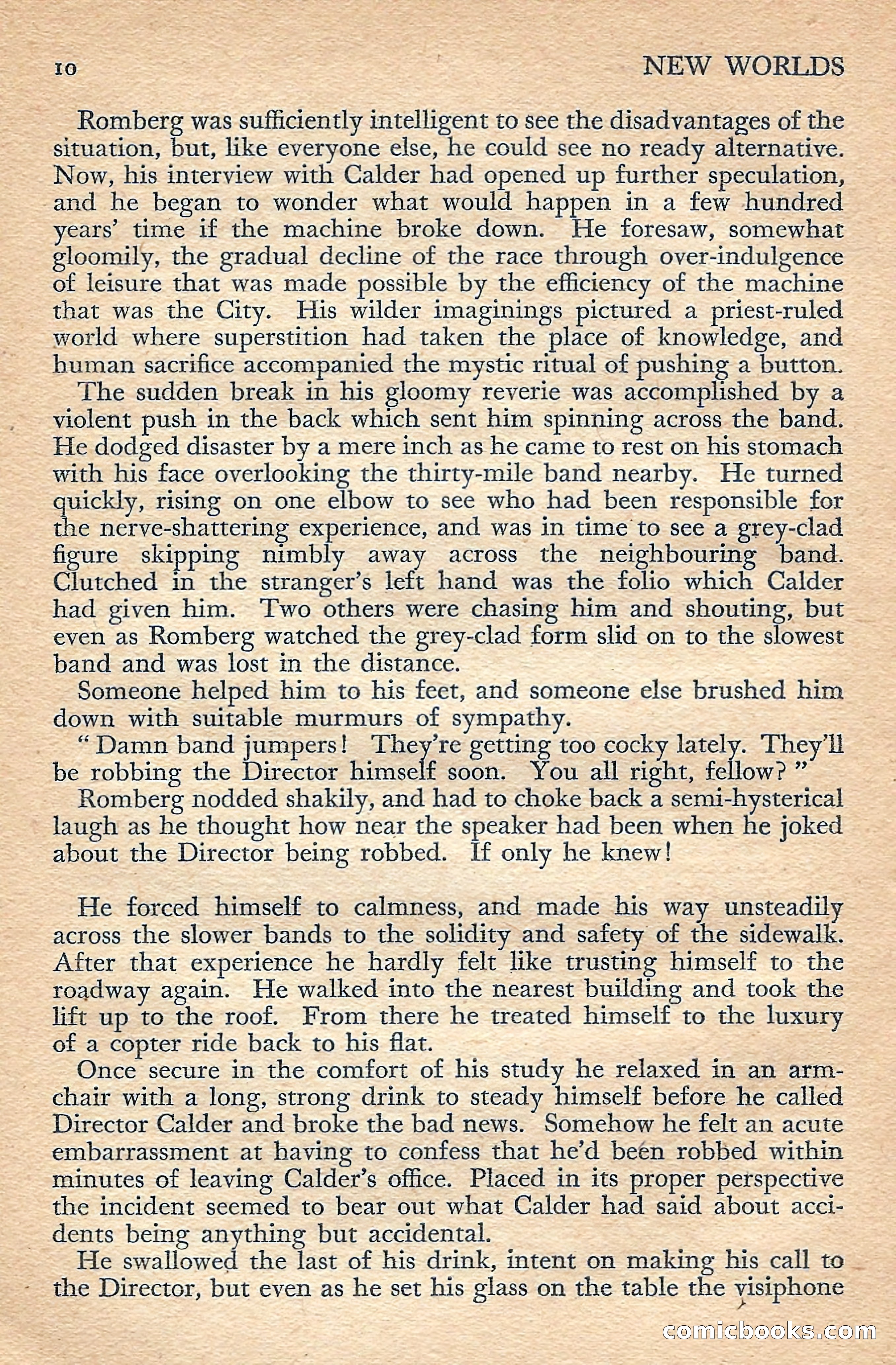 New Worlds Science Fiction No. 51 — page 12 of 132