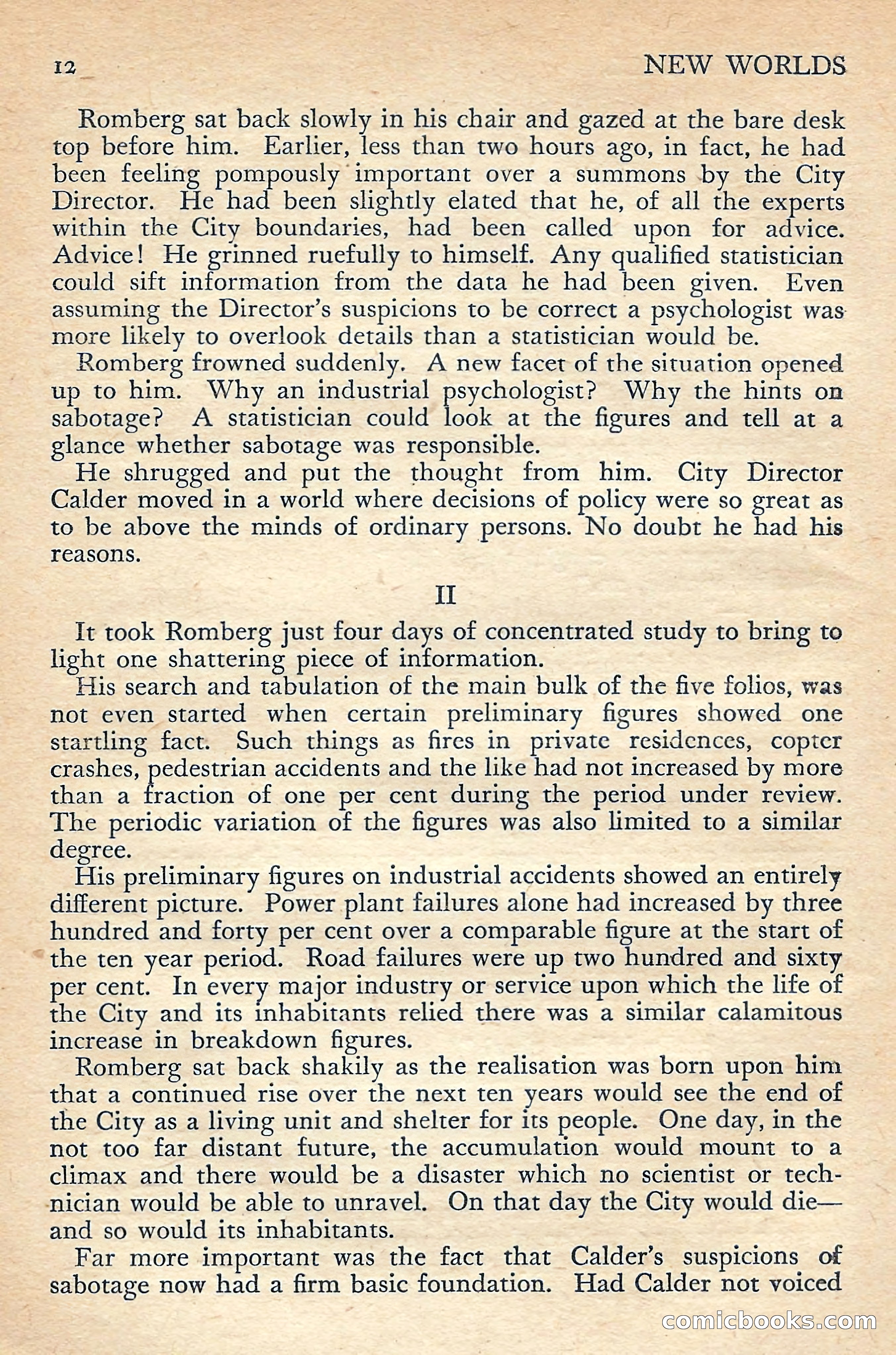 New Worlds Science Fiction No. 51 — page 14 of 132