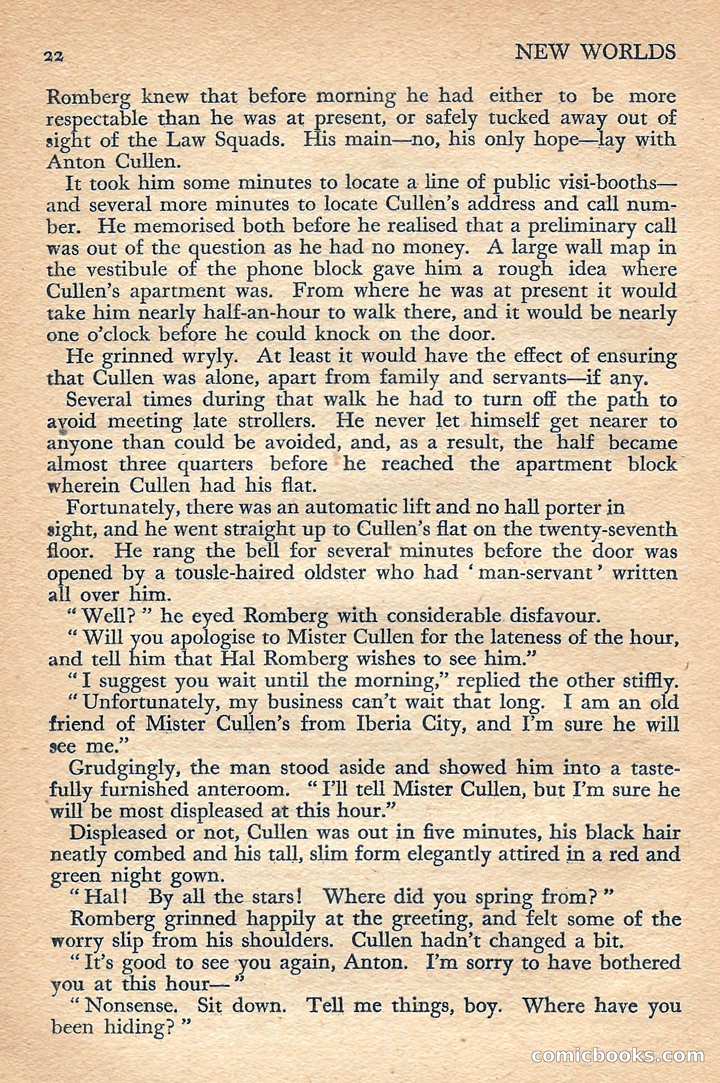 New Worlds Science Fiction No. 51 — page 24 of 132