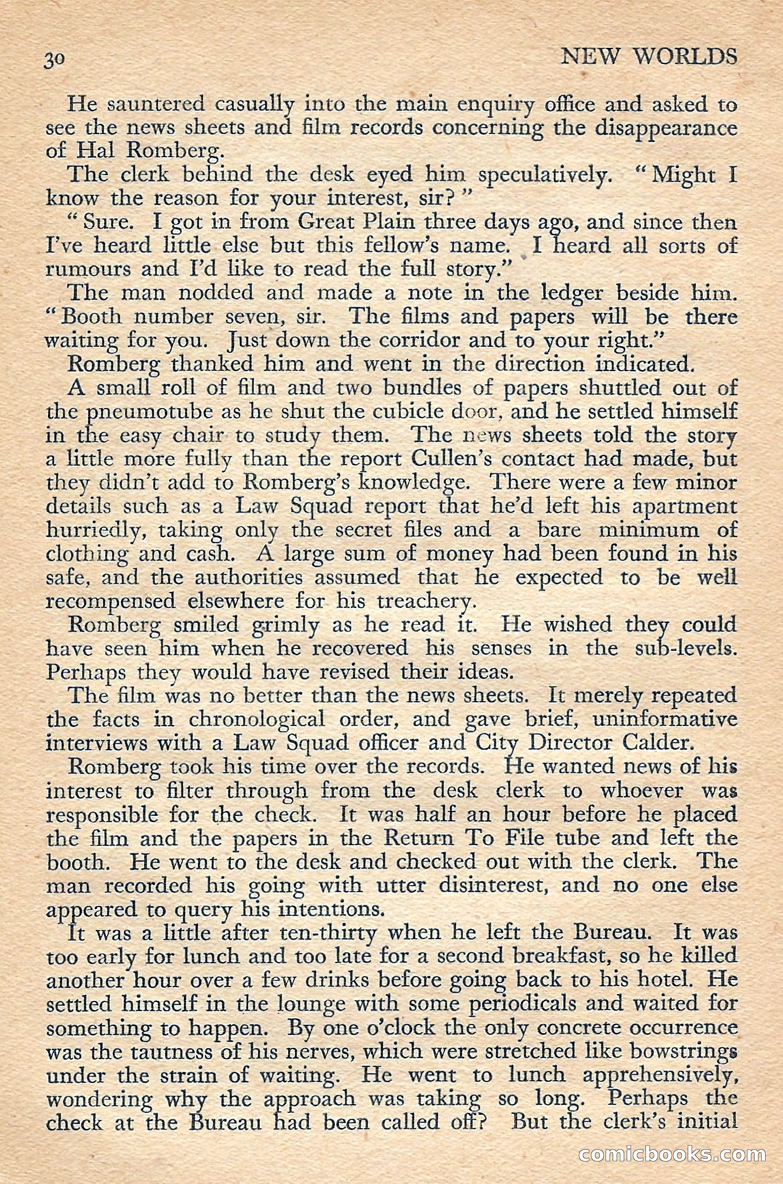 New Worlds Science Fiction No. 51 — page 32 of 132