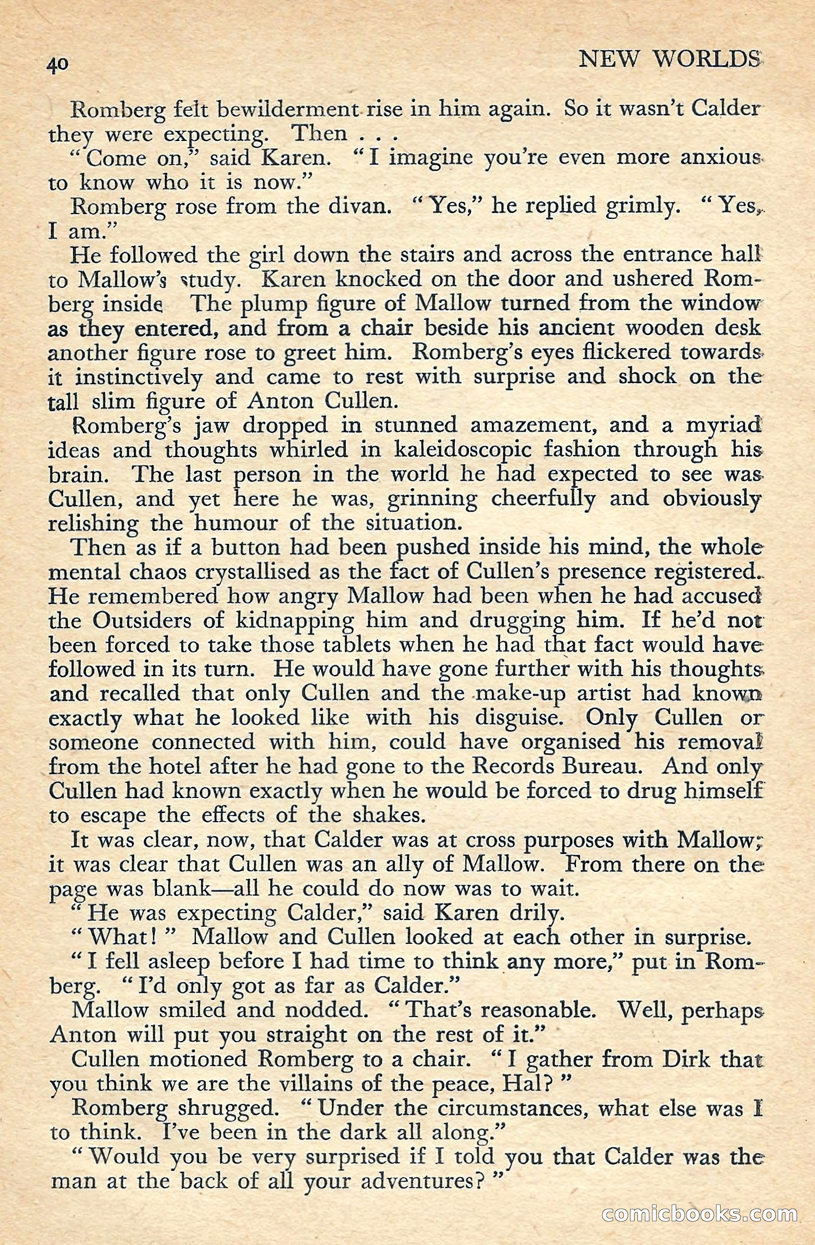 New Worlds Science Fiction No. 51 — page 42 of 132
