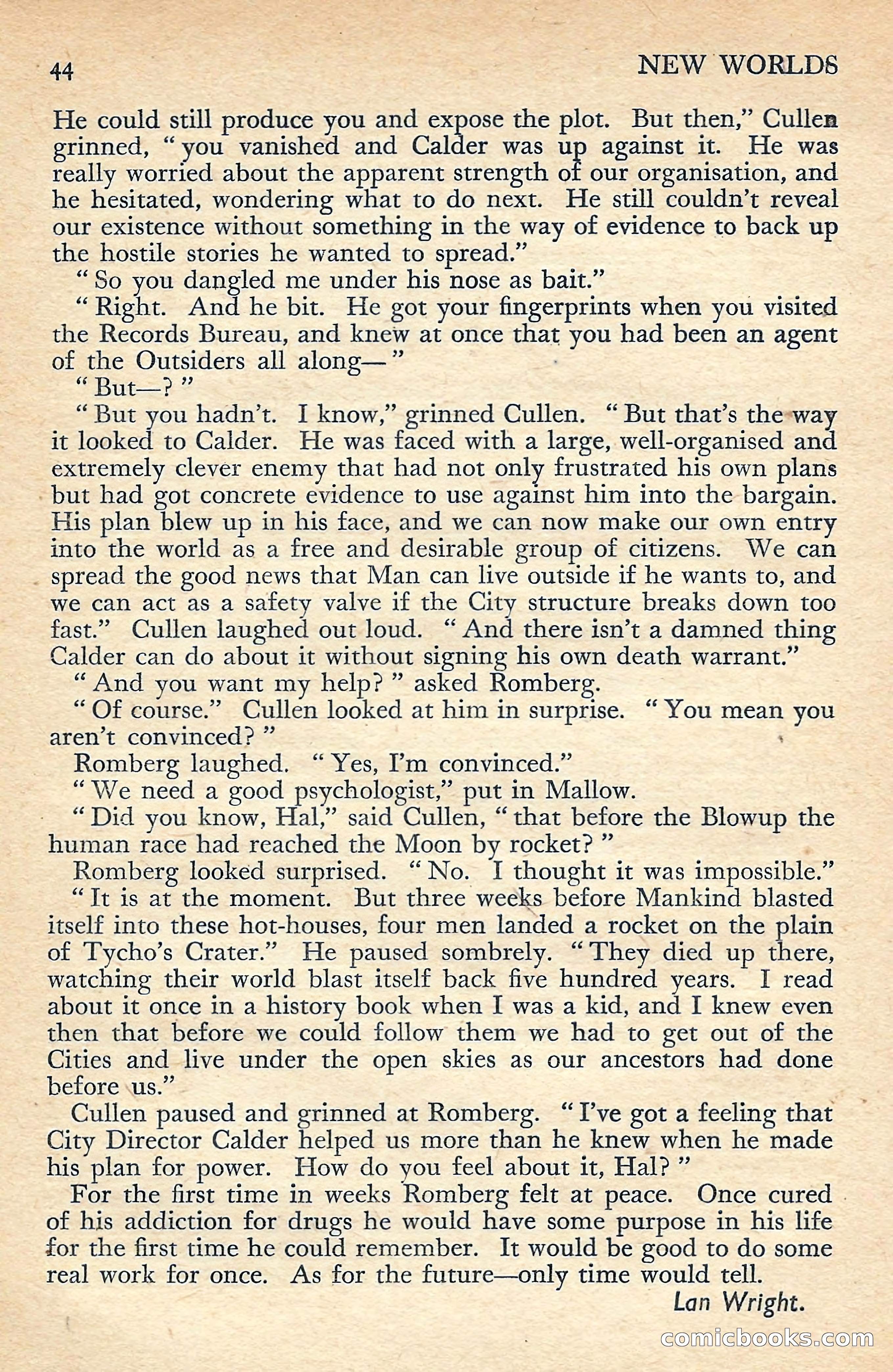 New Worlds Science Fiction No. 51 — page 46 of 132