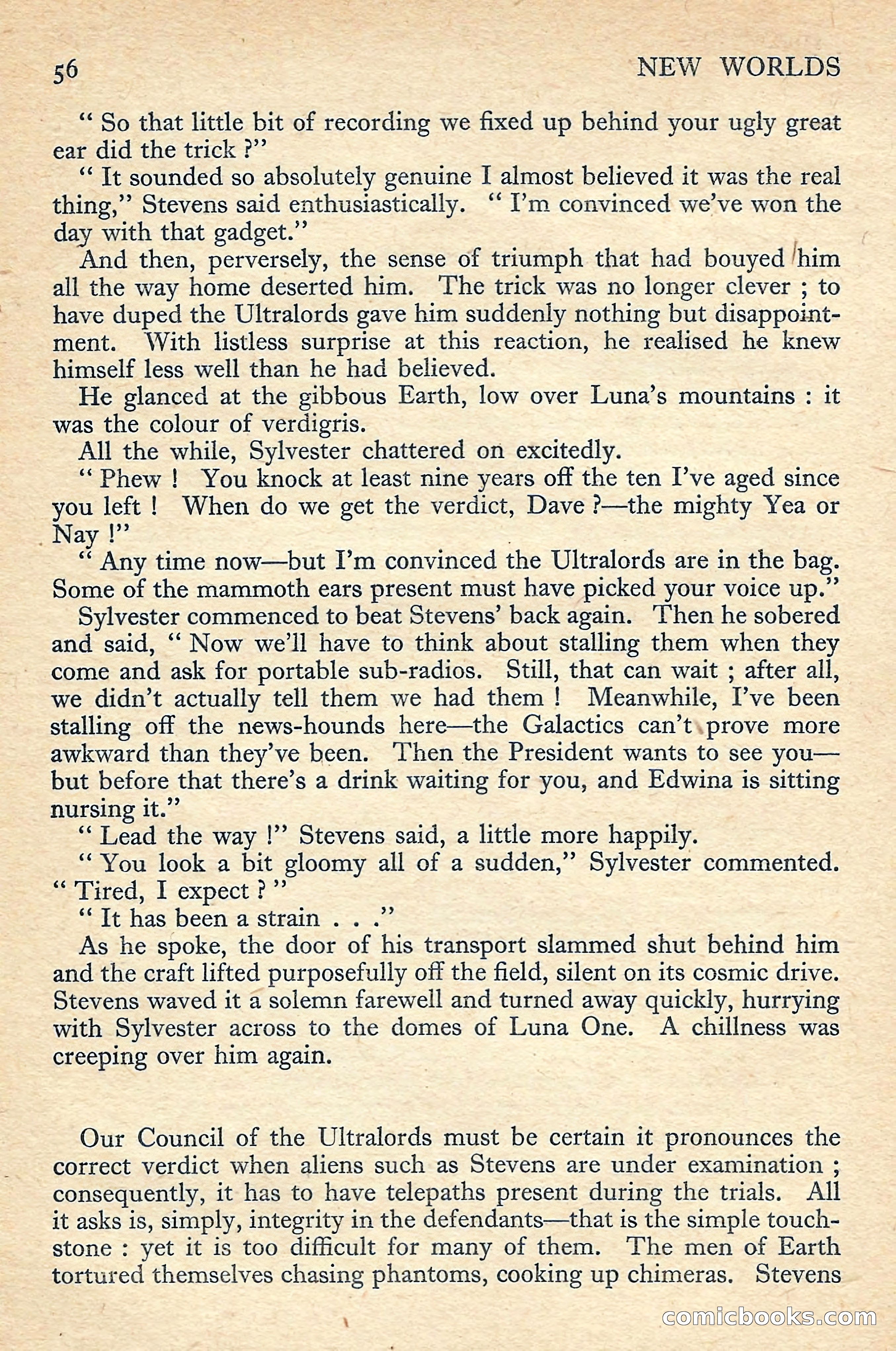New Worlds Science Fiction No. 51 — page 58 of 132