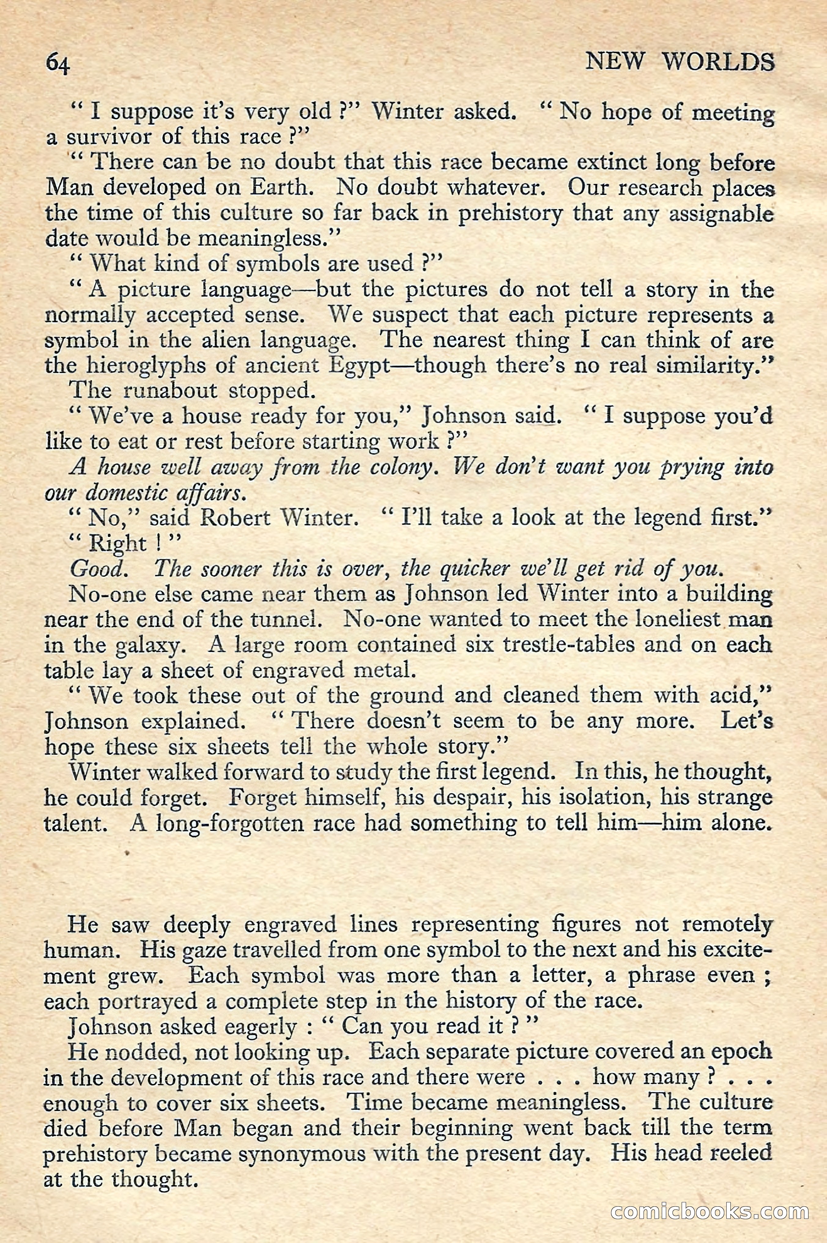 New Worlds Science Fiction No. 51 — page 66 of 132