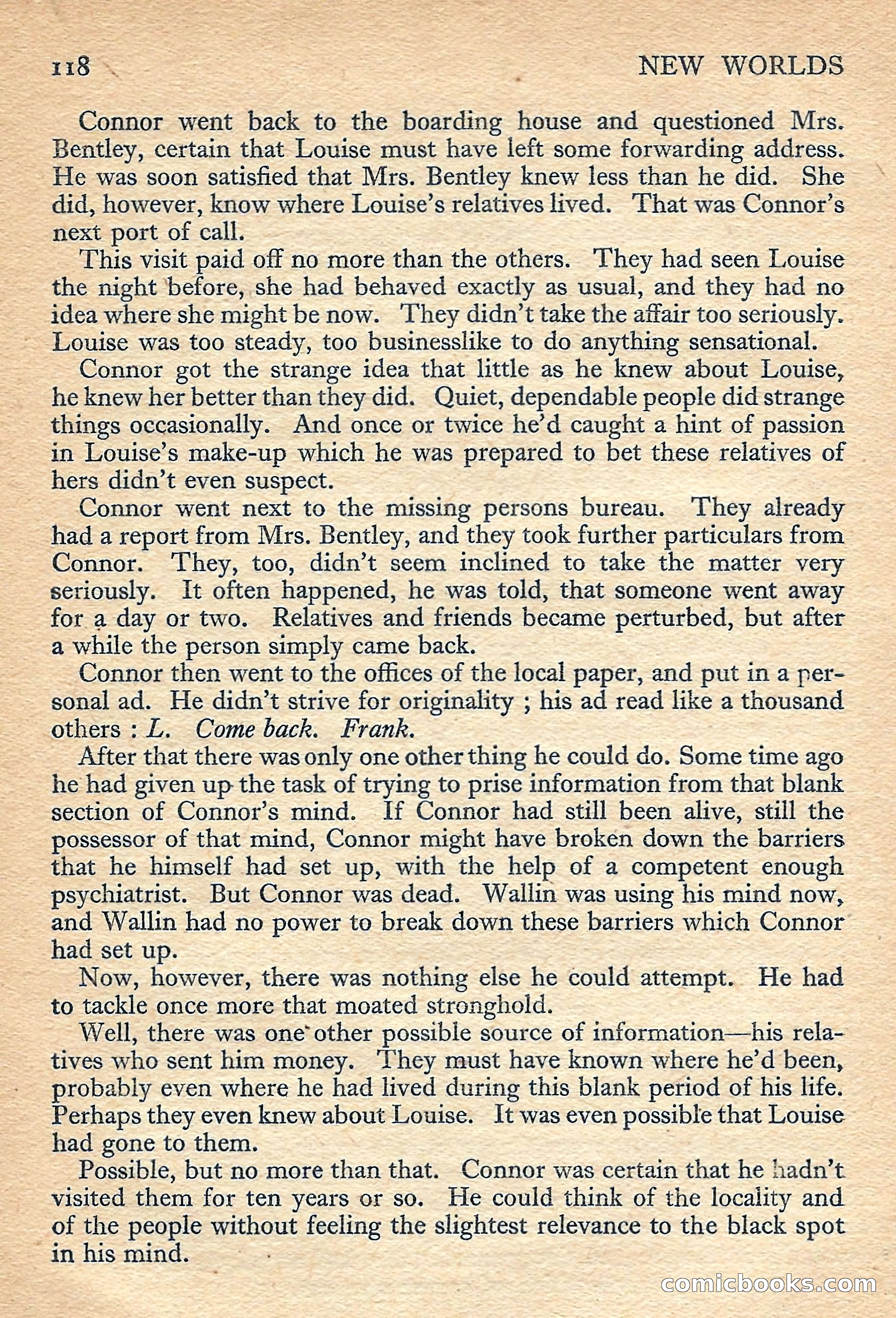 New Worlds Science Fiction No. 51 — page 120 of 132