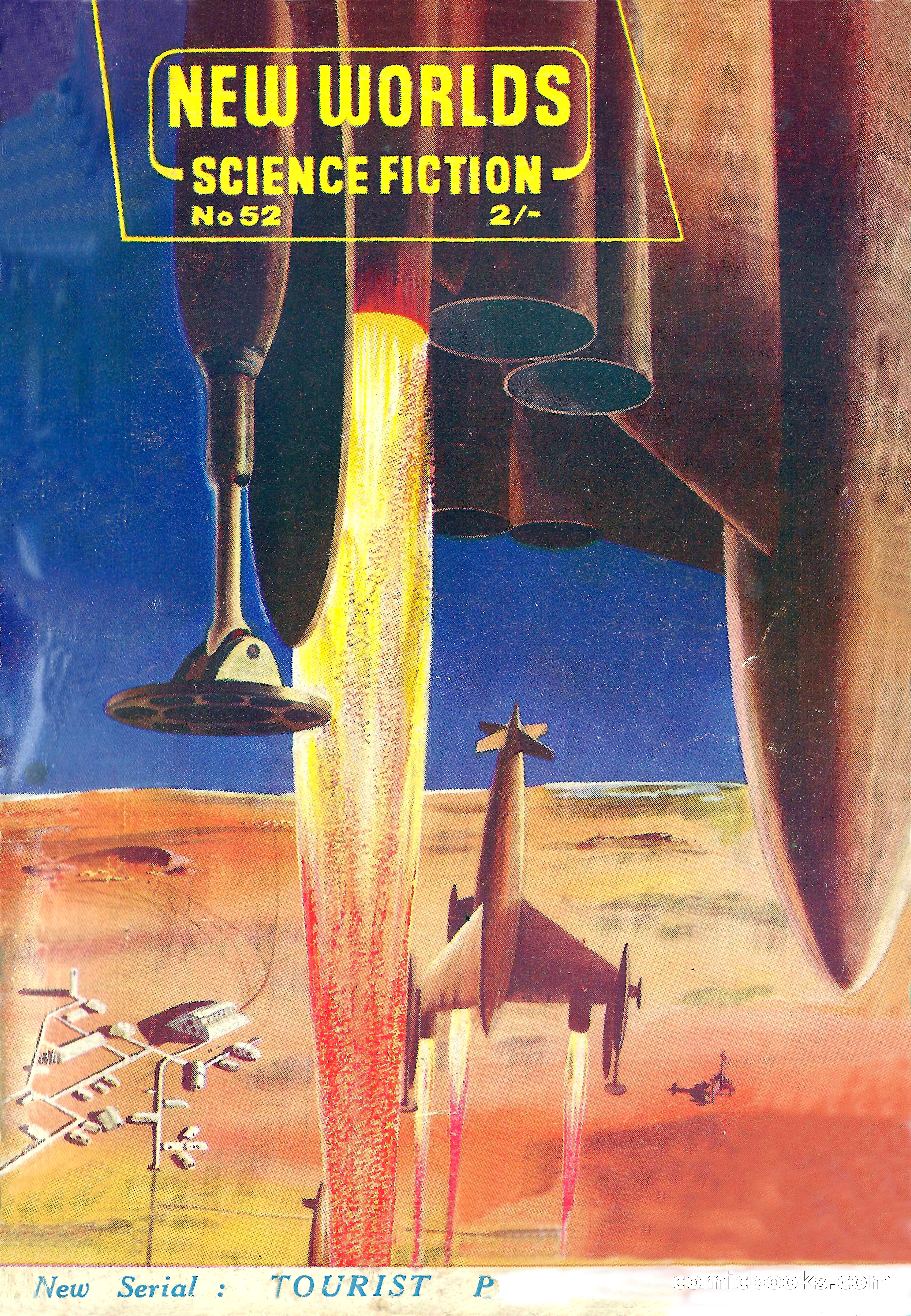 New Worlds Science Fiction No. 52 — page 1 of 132