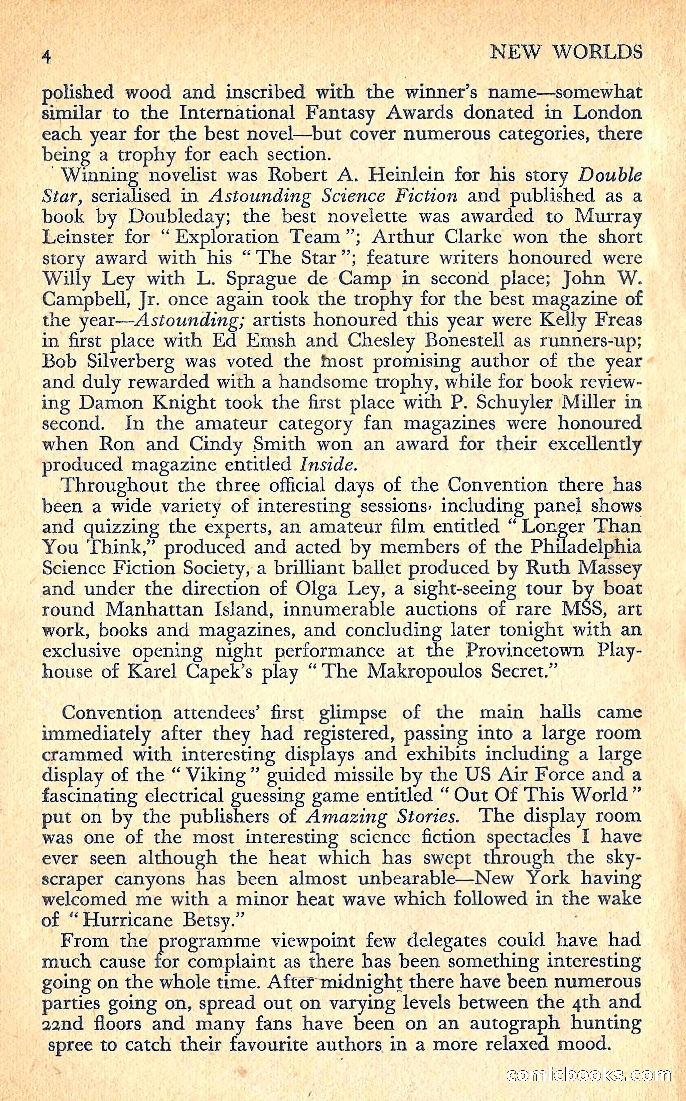 New Worlds Science Fiction No. 52 — page 6 of 132