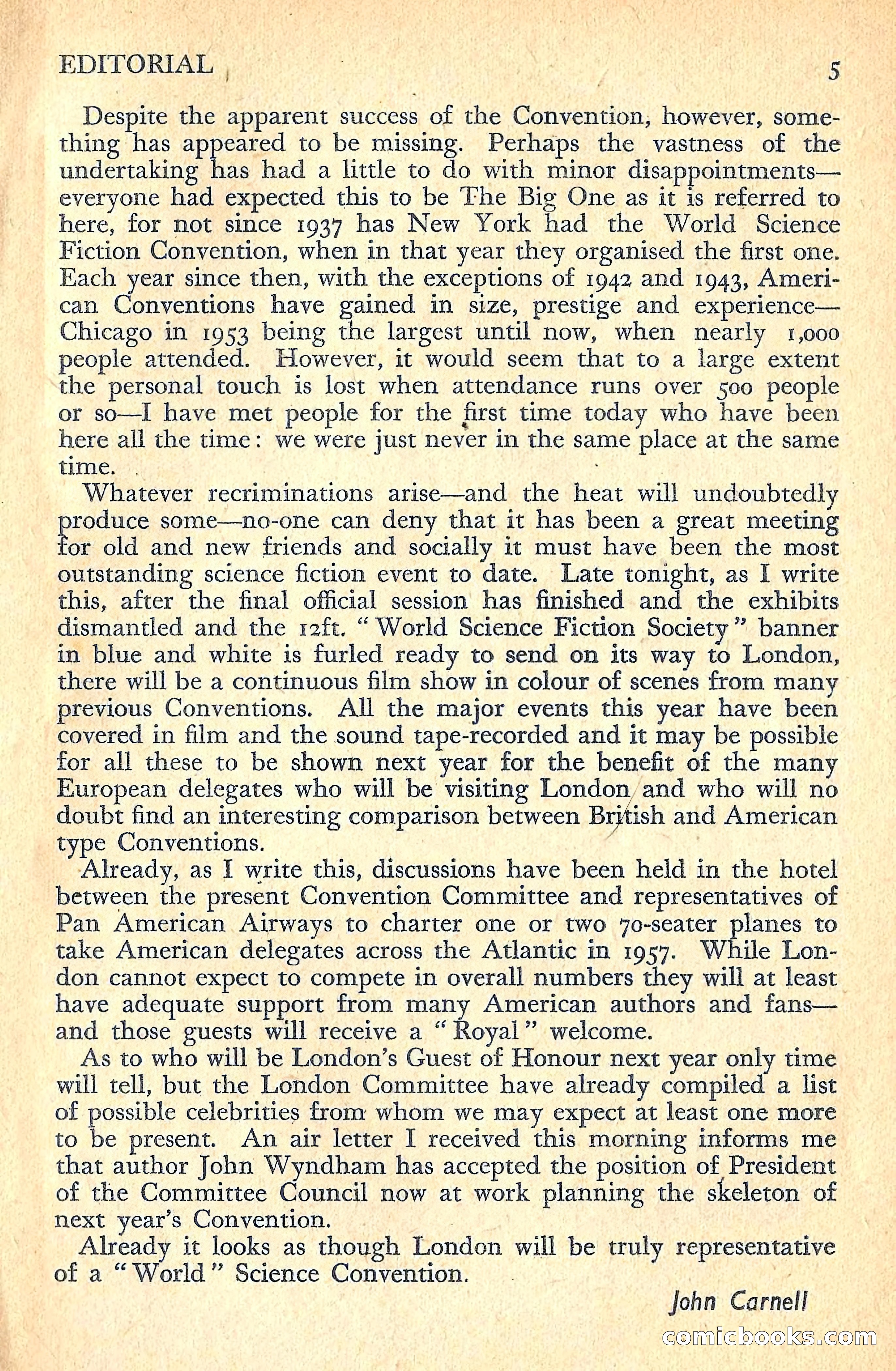 New Worlds Science Fiction No. 52 — page 7 of 132