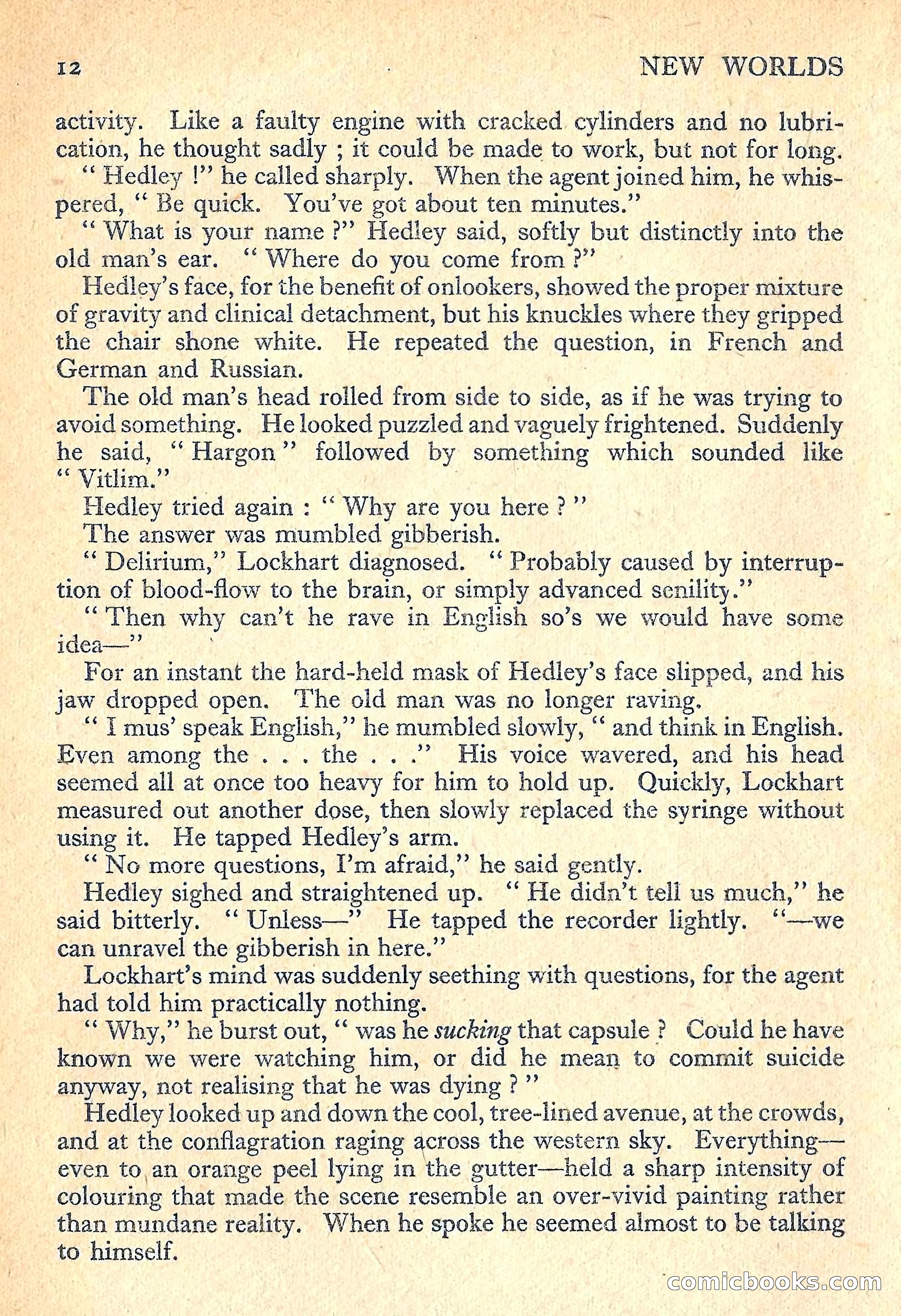 New Worlds Science Fiction No. 52 — page 14 of 132