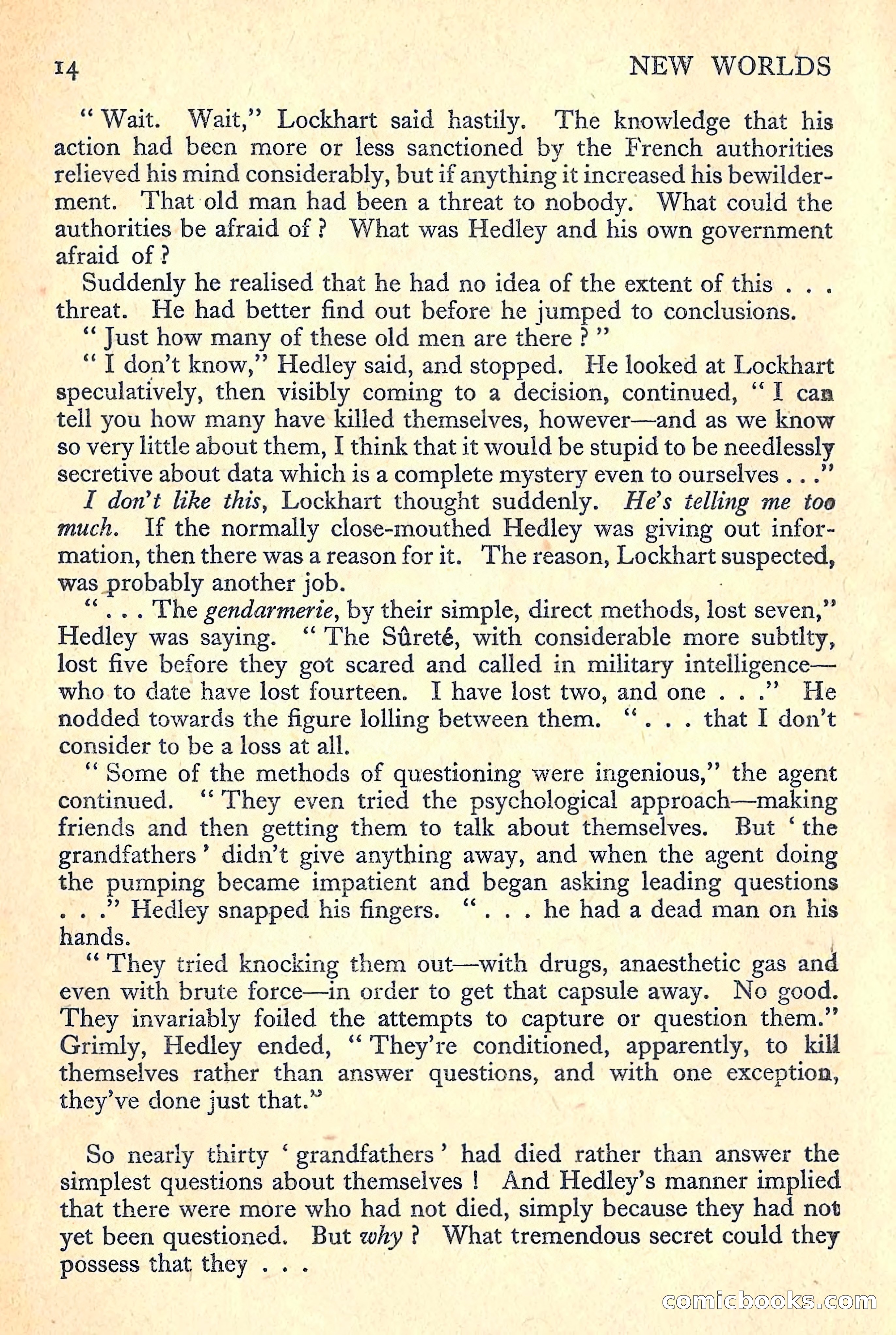 New Worlds Science Fiction No. 52 — page 16 of 132