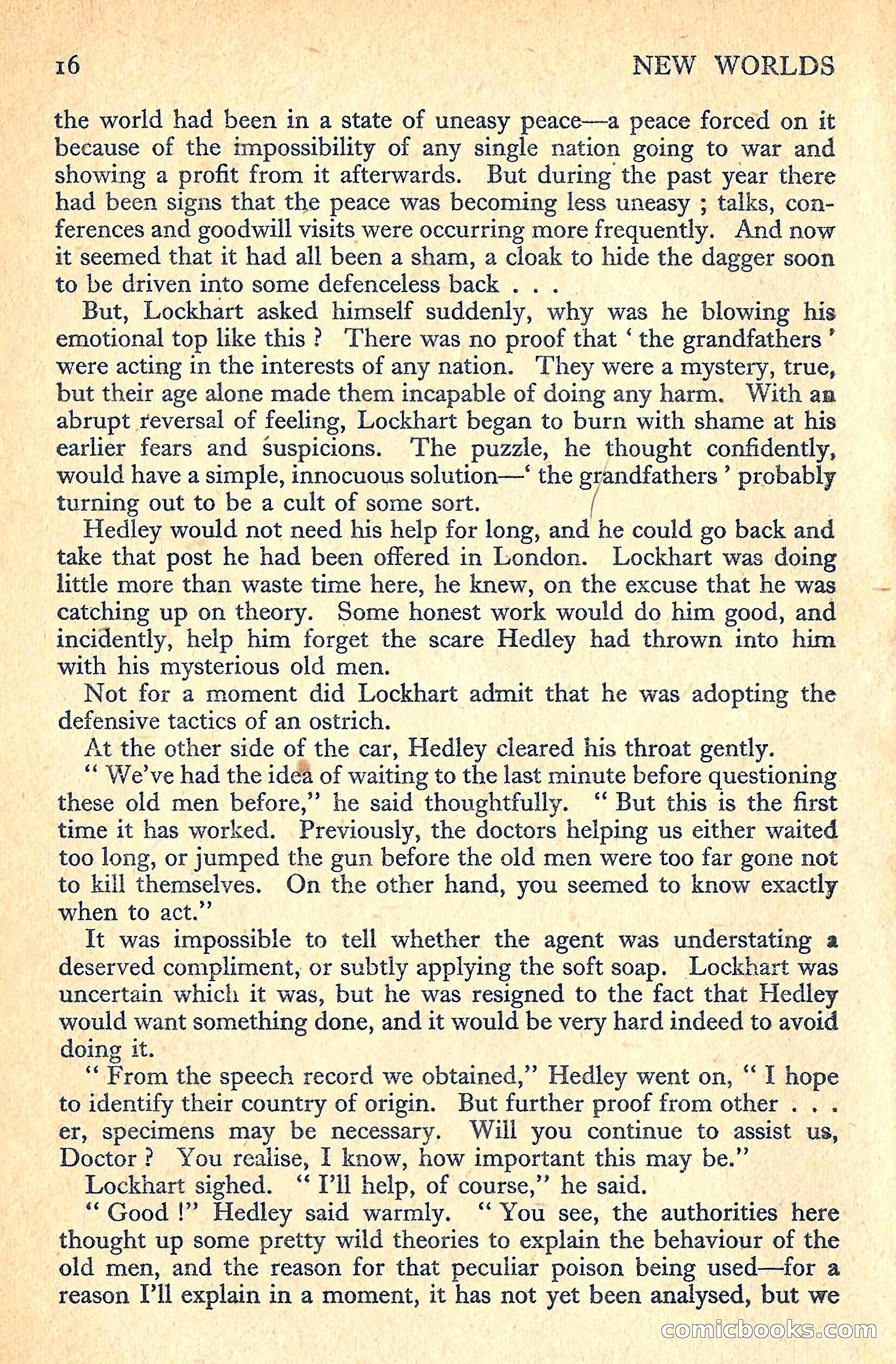 New Worlds Science Fiction No. 52 — page 18 of 132