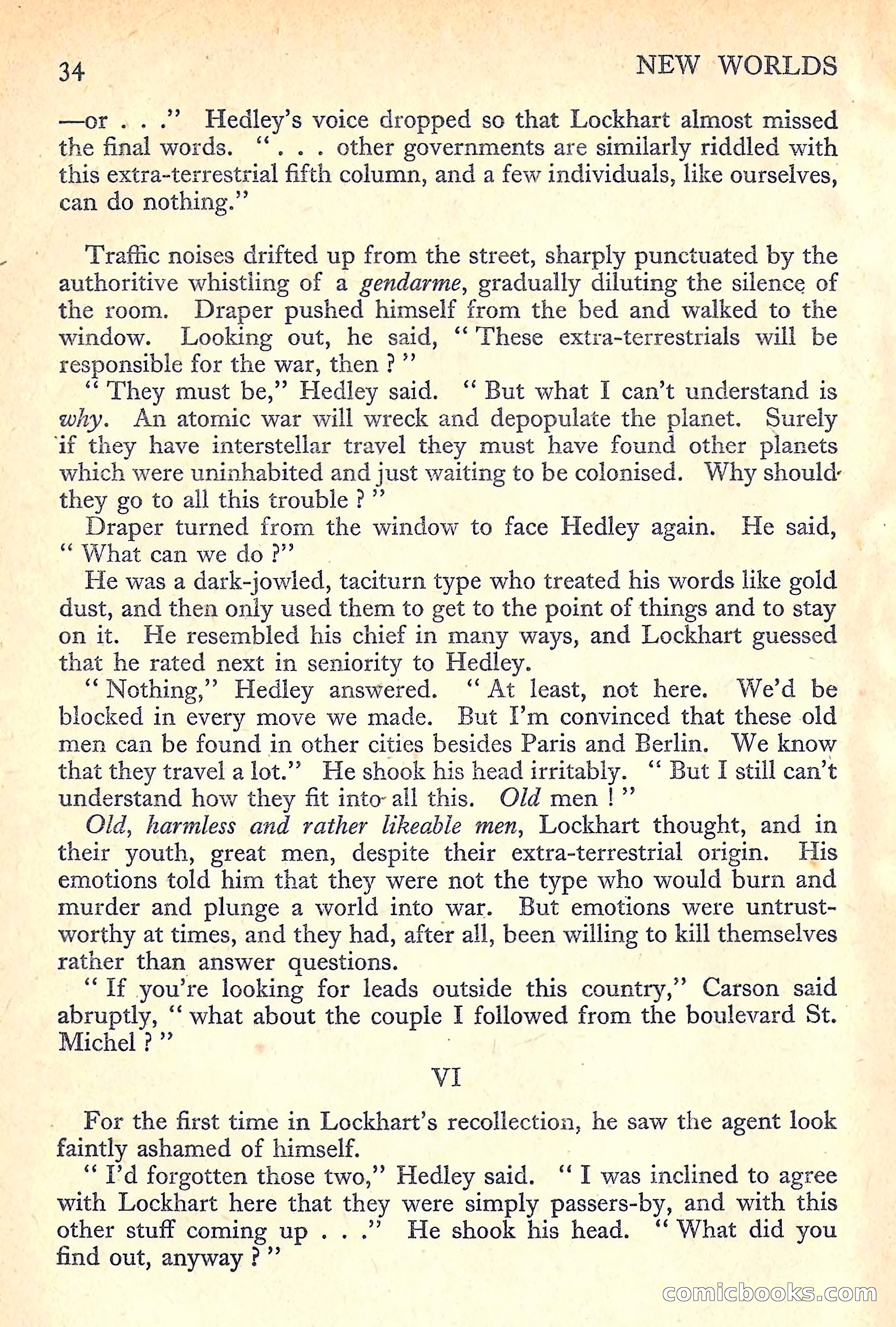 New Worlds Science Fiction No. 52 — page 36 of 132