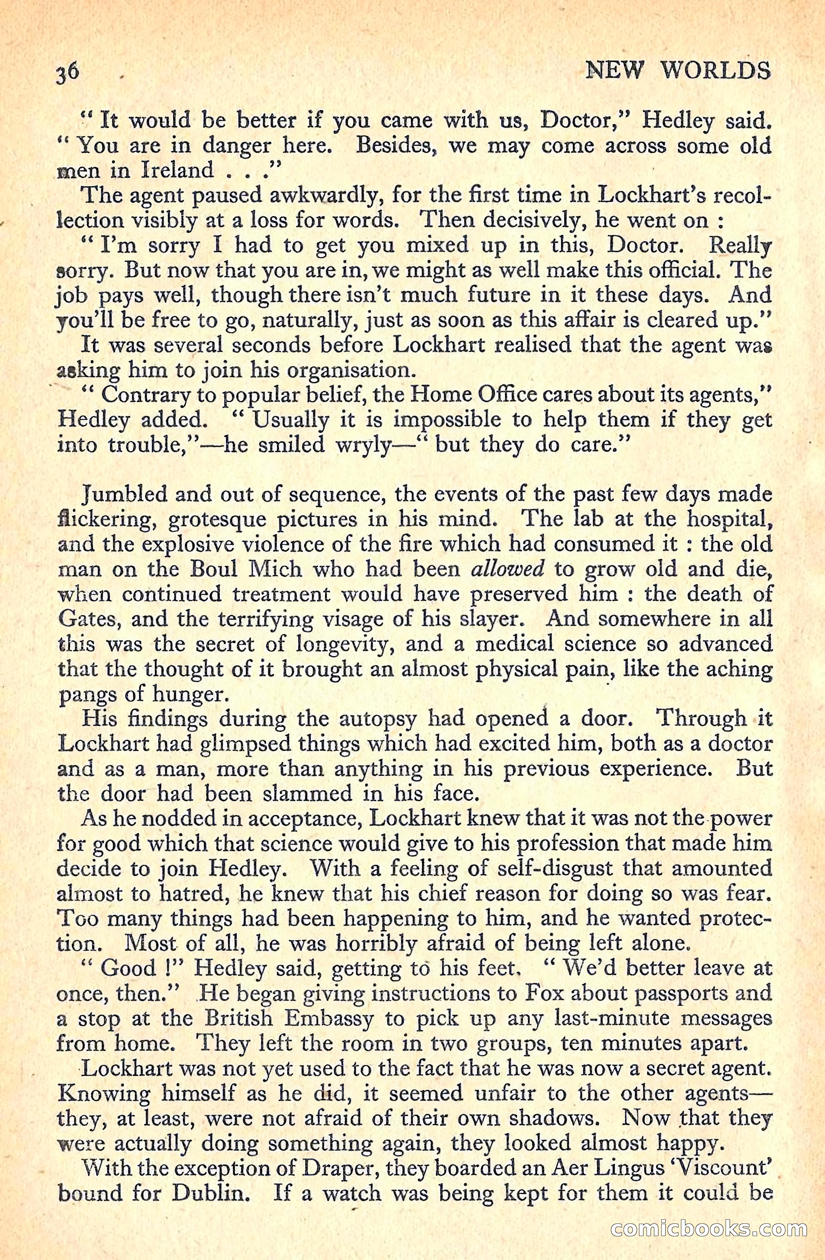 New Worlds Science Fiction No. 52 — page 38 of 132