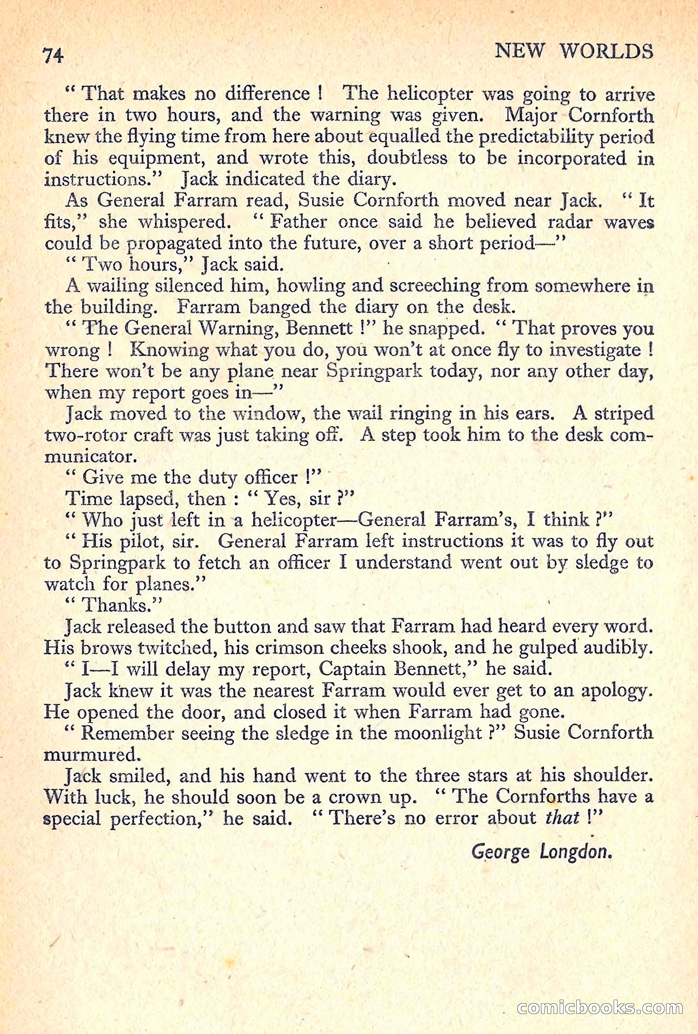 New Worlds Science Fiction No. 52 — page 76 of 132