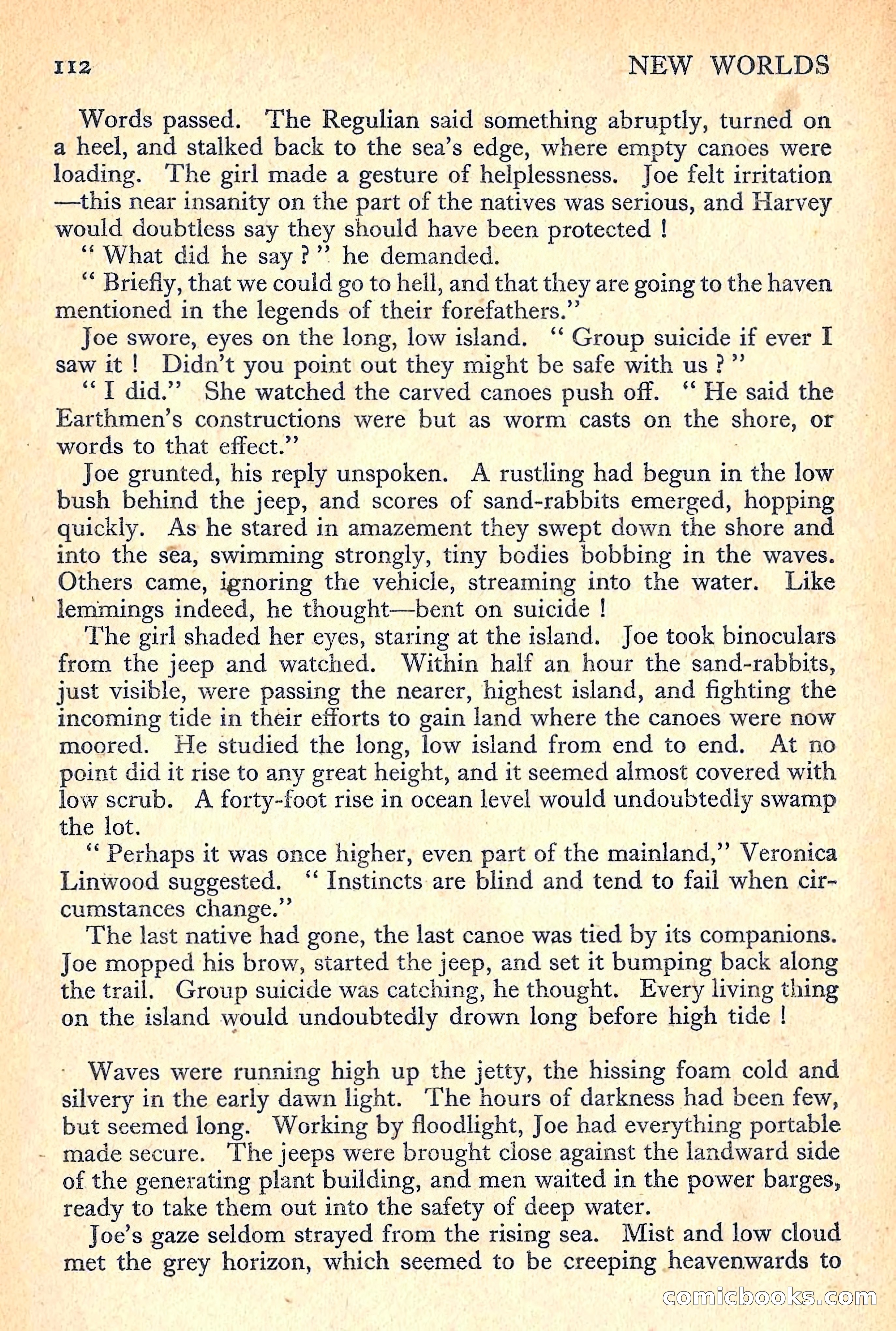 New Worlds Science Fiction No. 52 — page 114 of 132