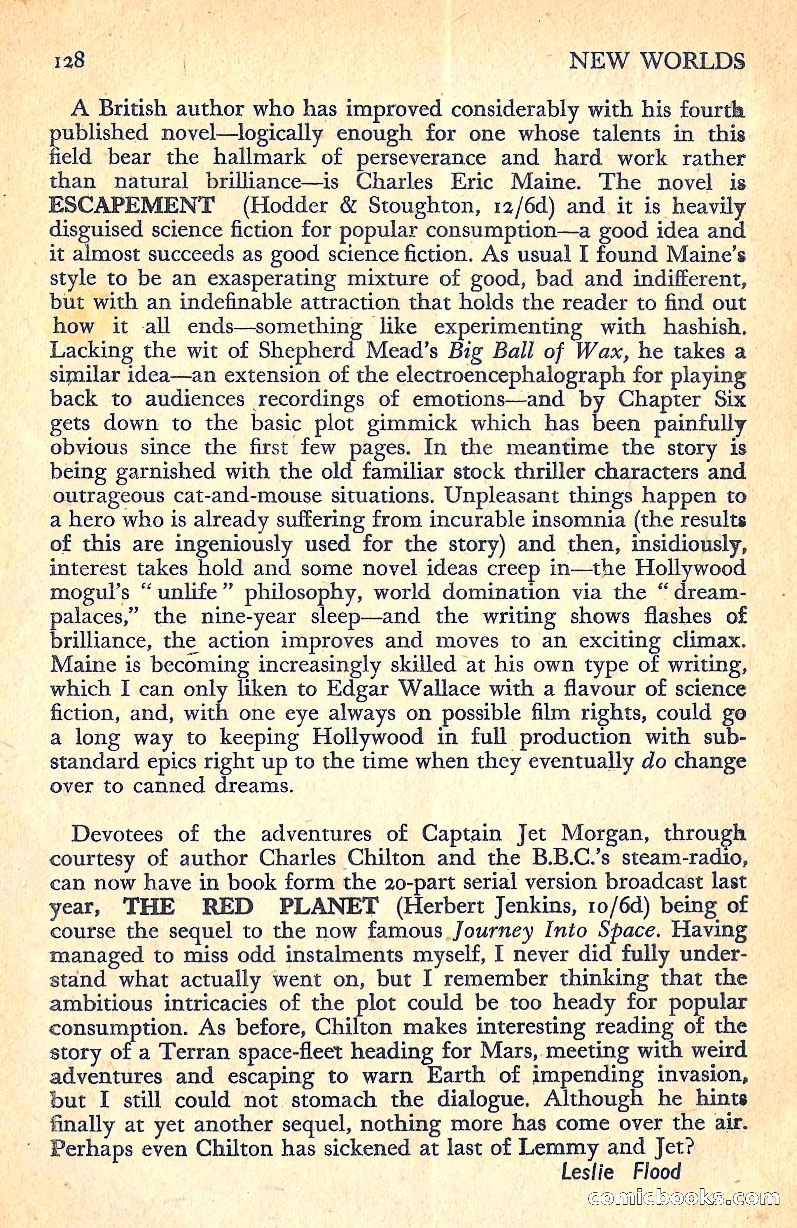 New Worlds Science Fiction No. 52 — page 130 of 132