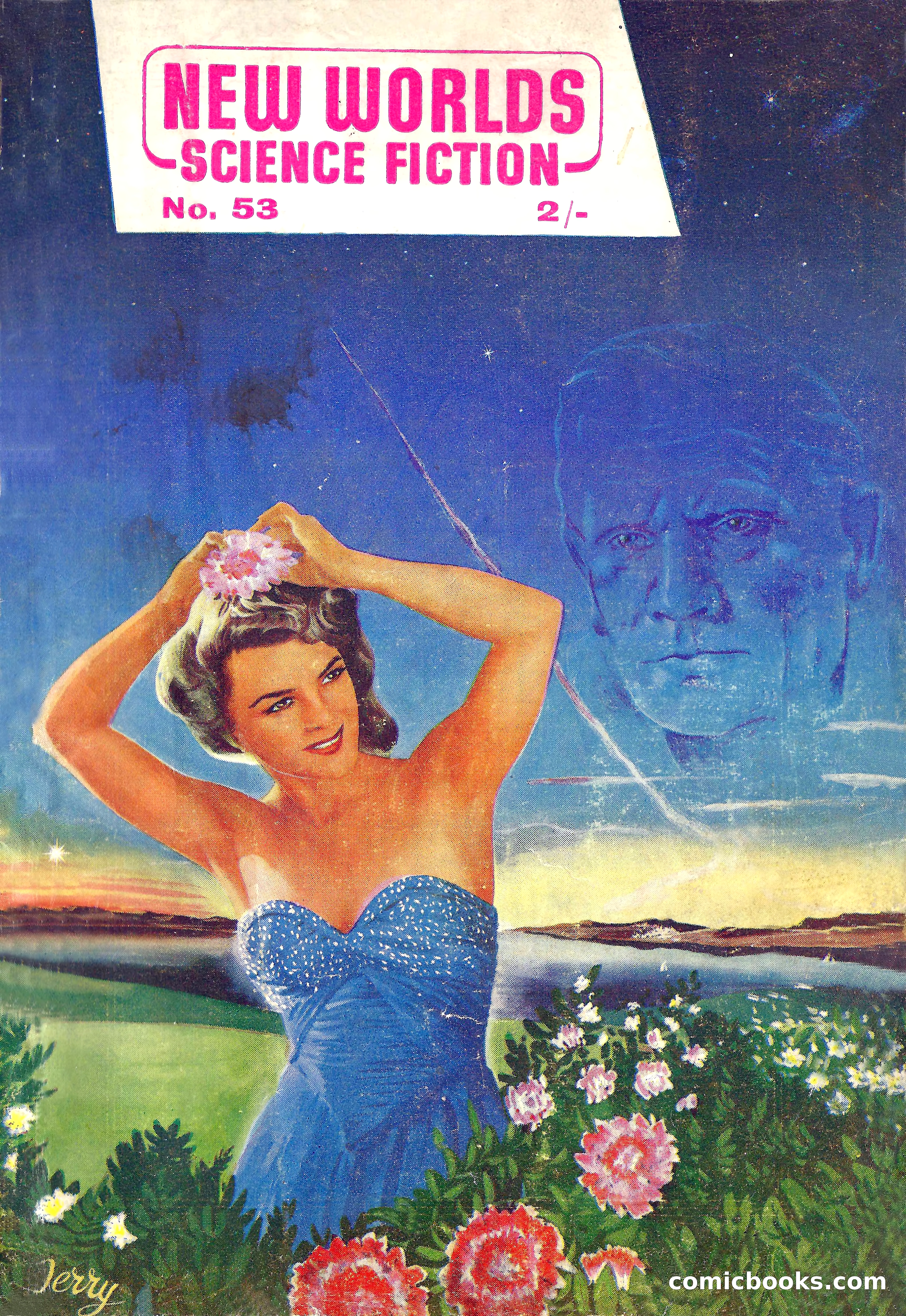 New Worlds Science Fiction No. 53 — page 1 of 132